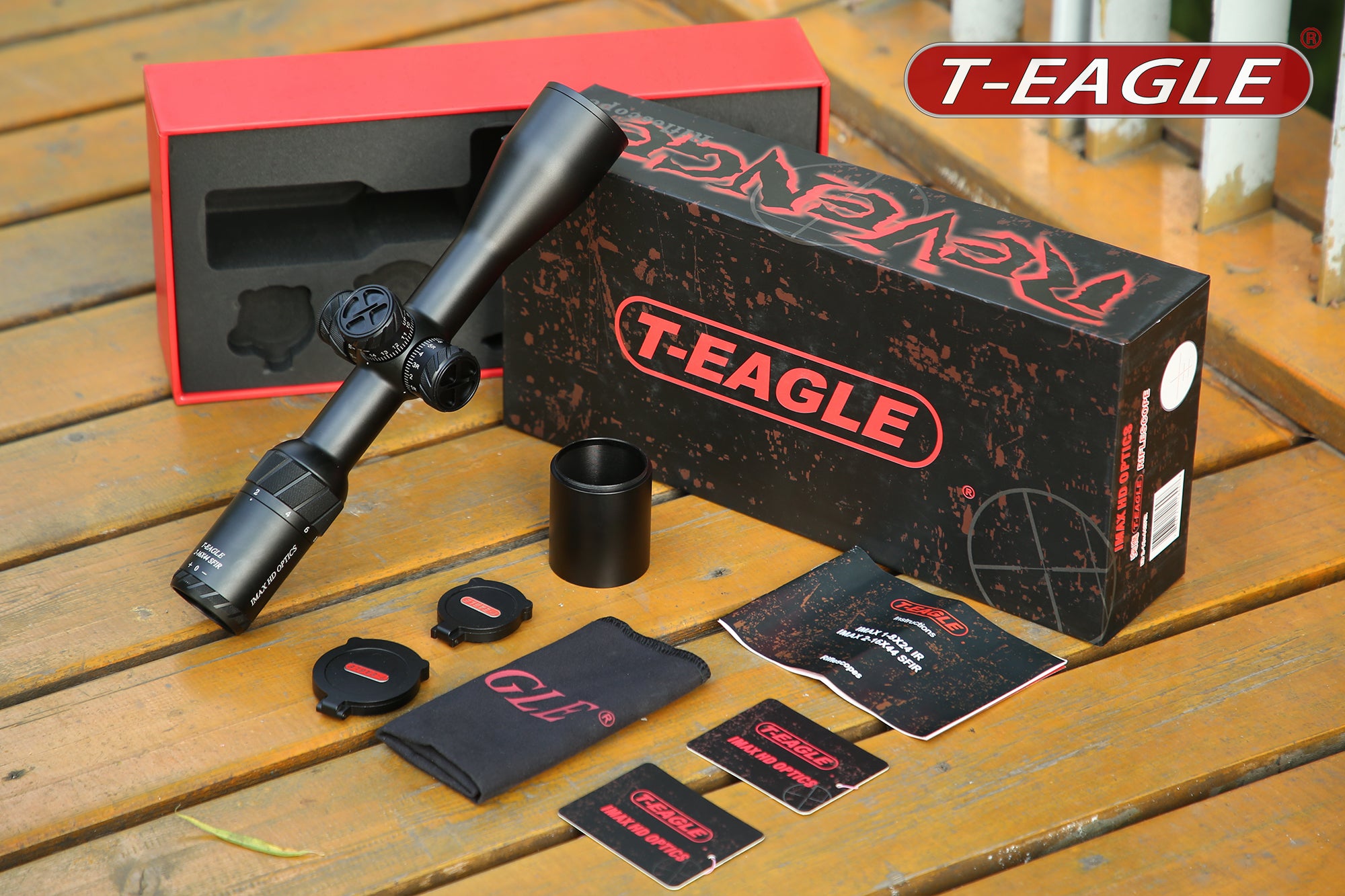 T-Eagle ED 2-16X44 SF IR Hunting Long Range Rifle Scopes