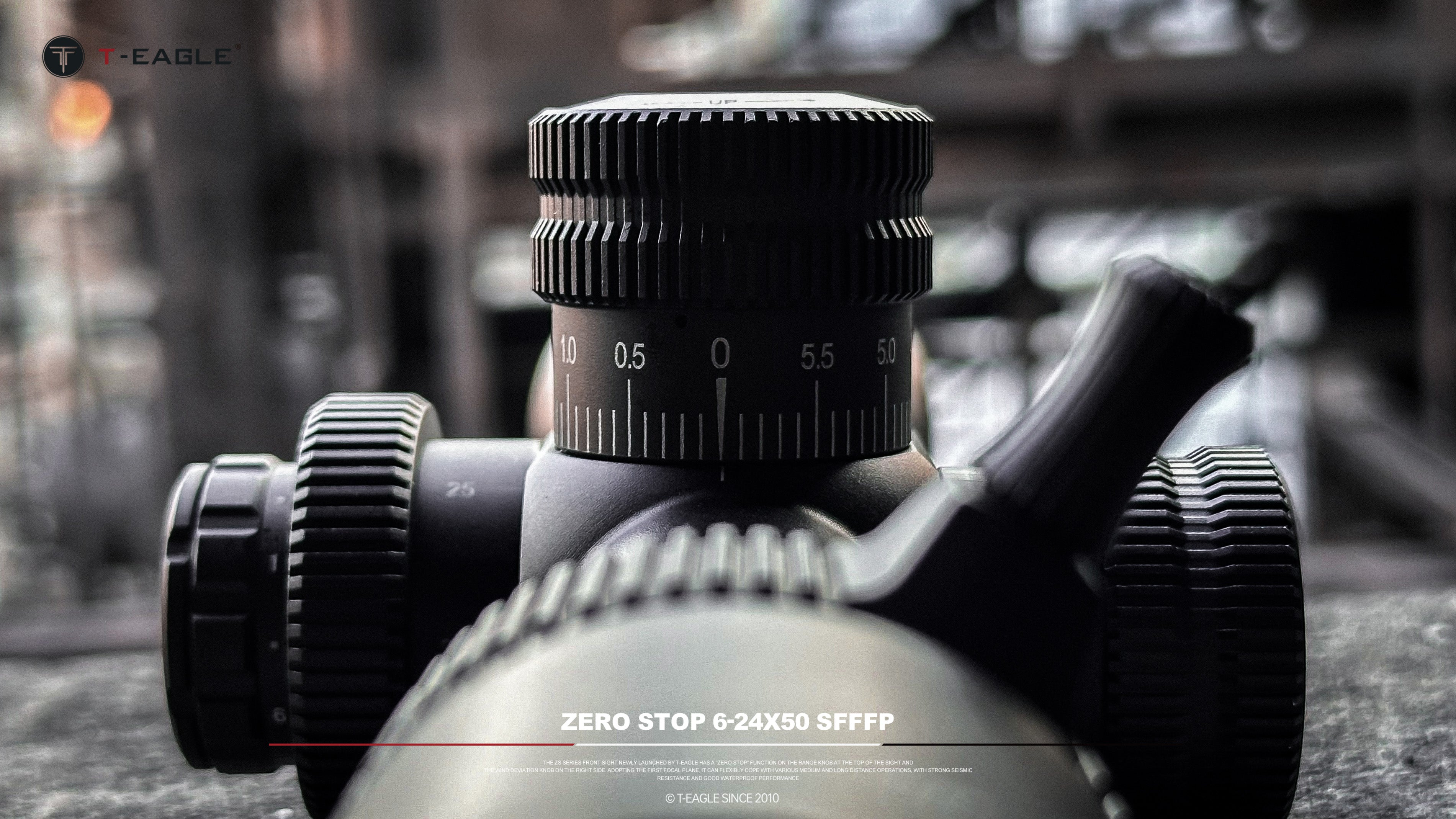 T-Eagle Long Range Riflescope ZS 6-24X50 FSP 1/10 MRAD