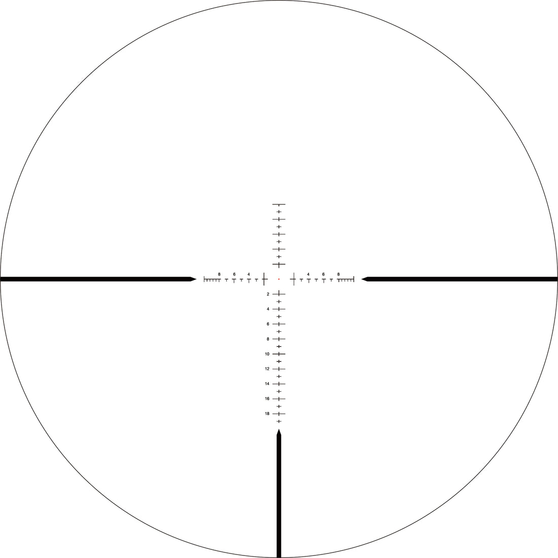T-EAGLE ZS 4-16X50FFP Zerostop Long Range Riflescope