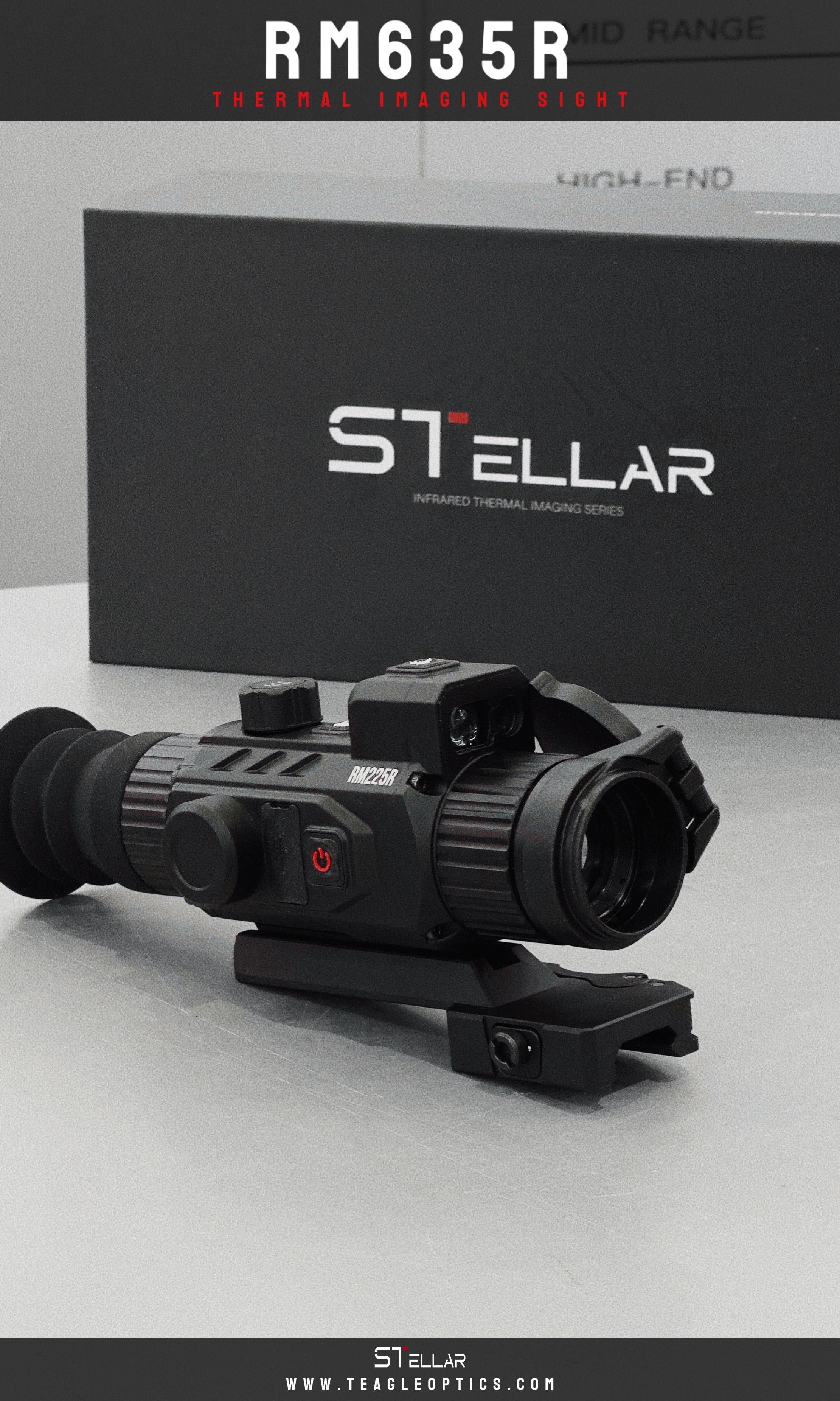 STELLAR RP225R Thermal Imaging Sight Built-in Laser Rangefinder & Ballistic Calculator