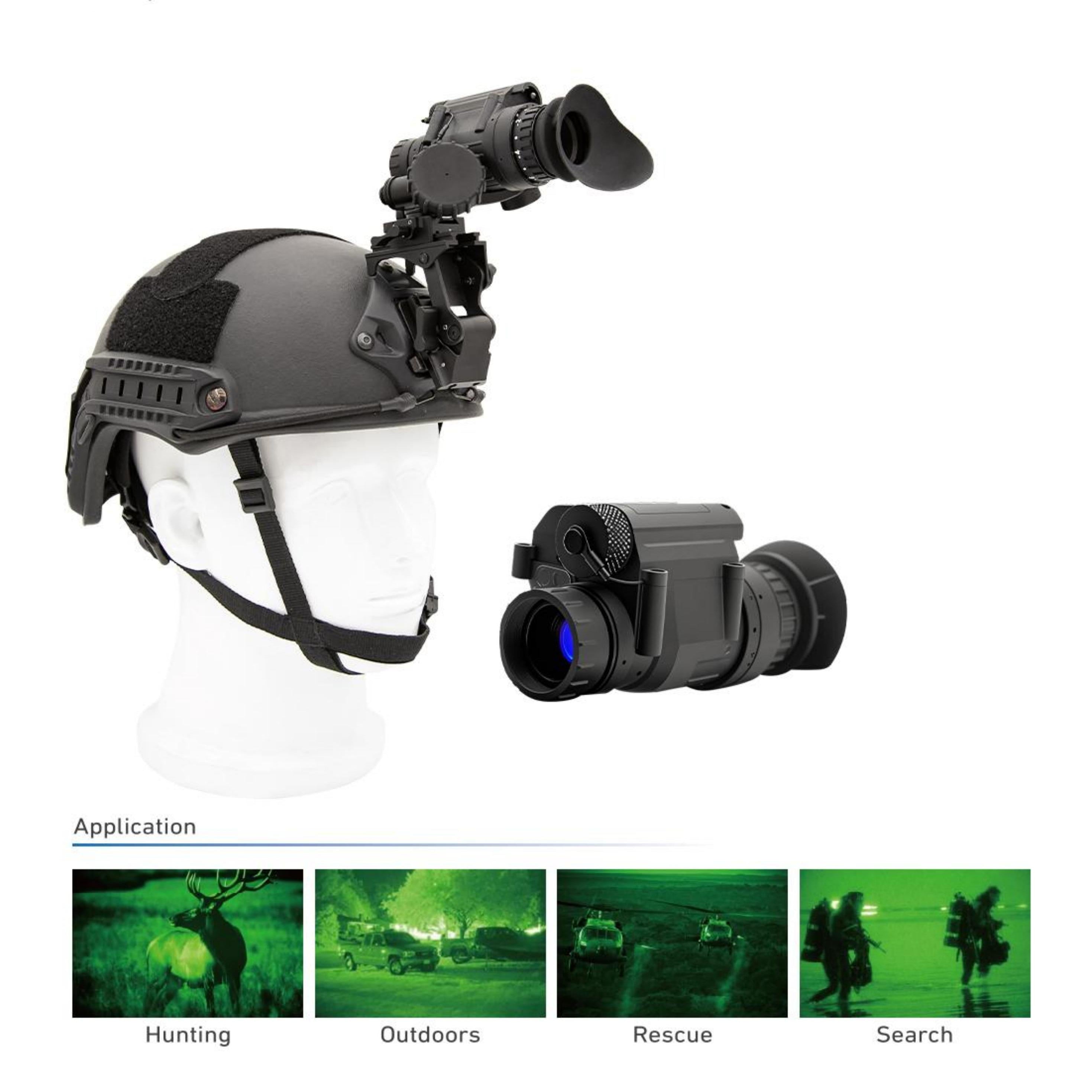 NIGHT VISION PVS-14,Gen 3, Auto-Gated , Green Phosphor, FOM 2200