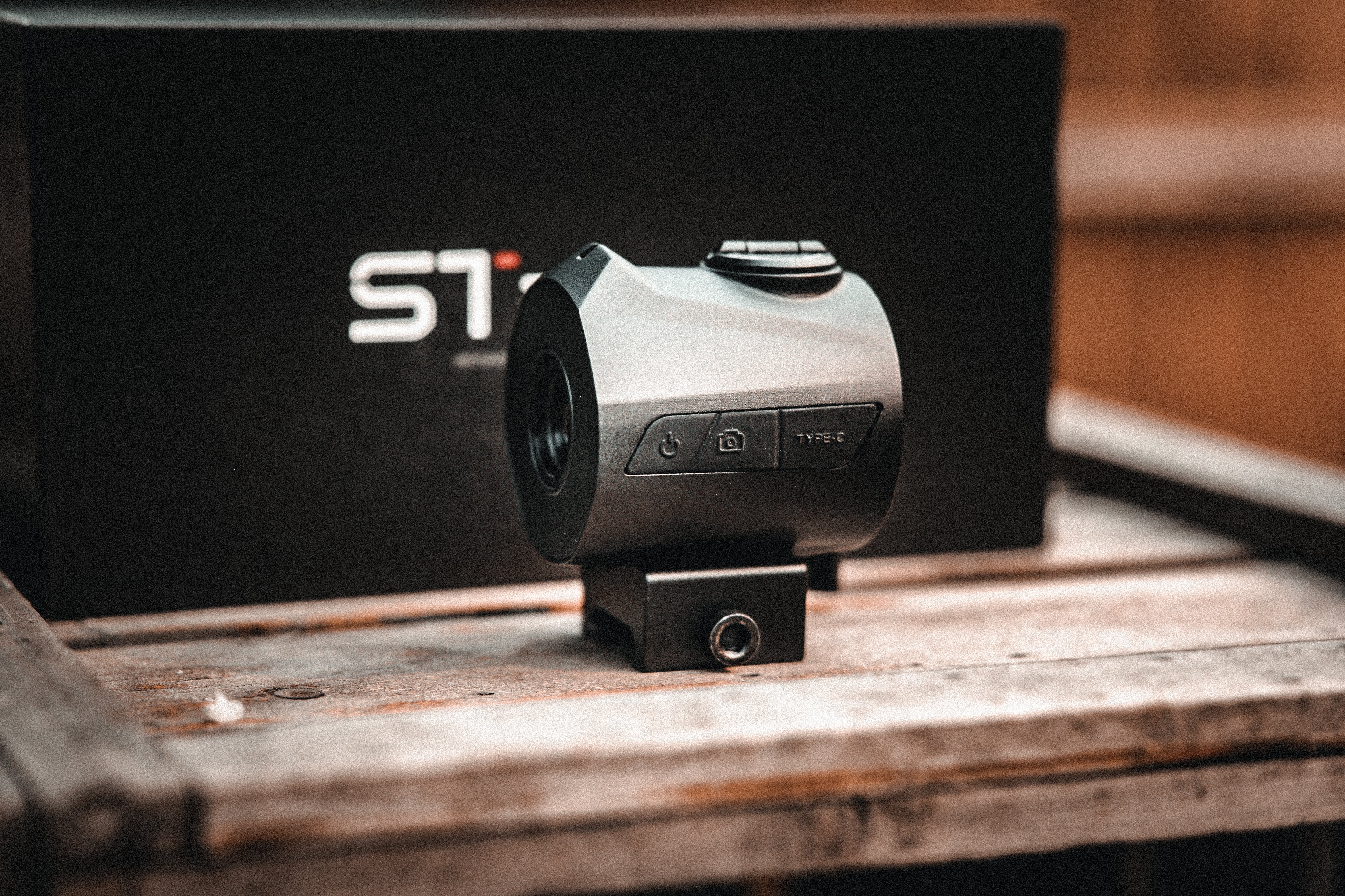 Stellar T3 Mini Rail Thermal Imaging Scope A 1.4-inch Touchscreen Thermal Imager for Wildlife Observation  E