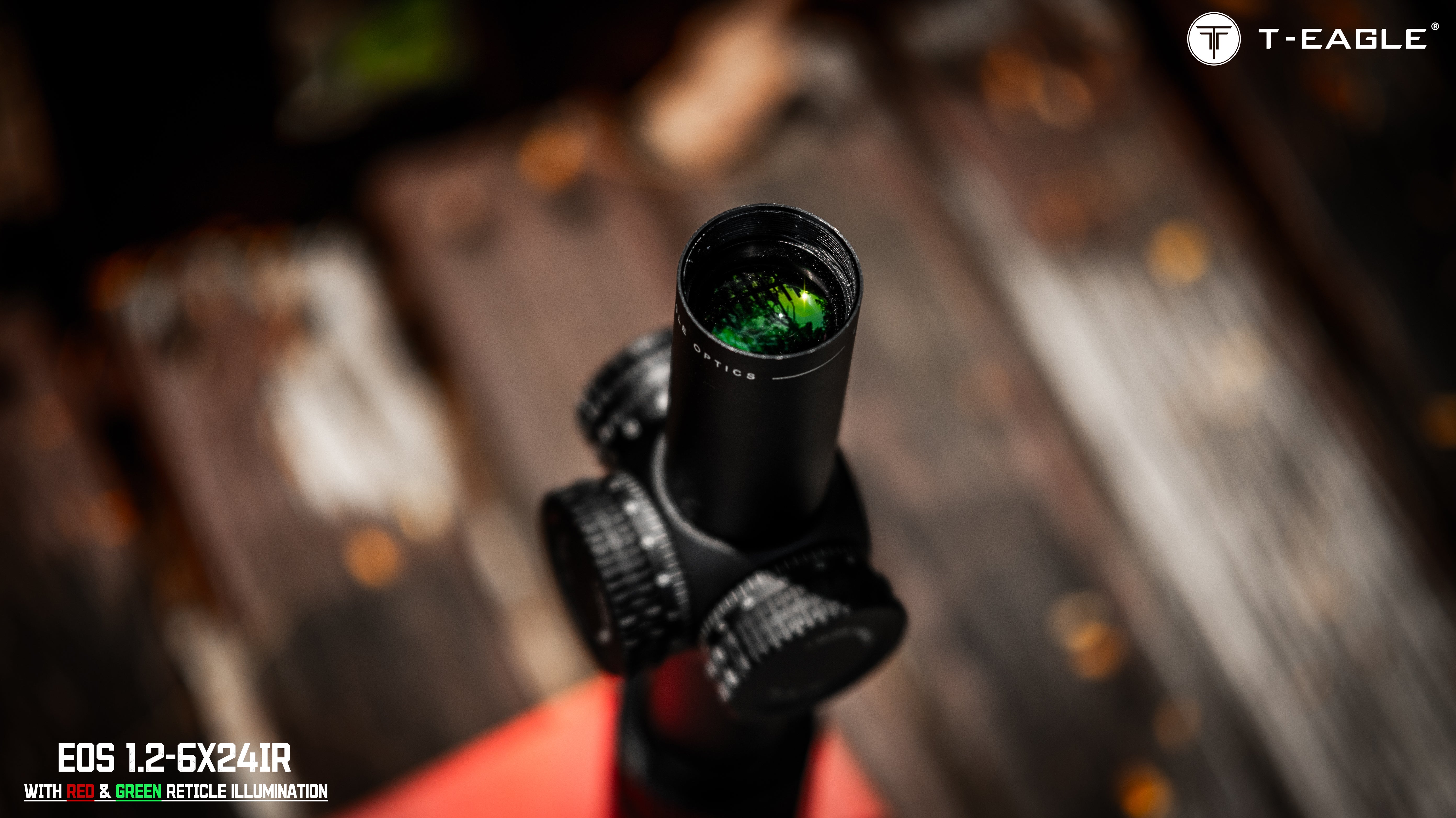 T-EAGLE EOS 1.2-6X24 IR SFP LPVO Riflescope