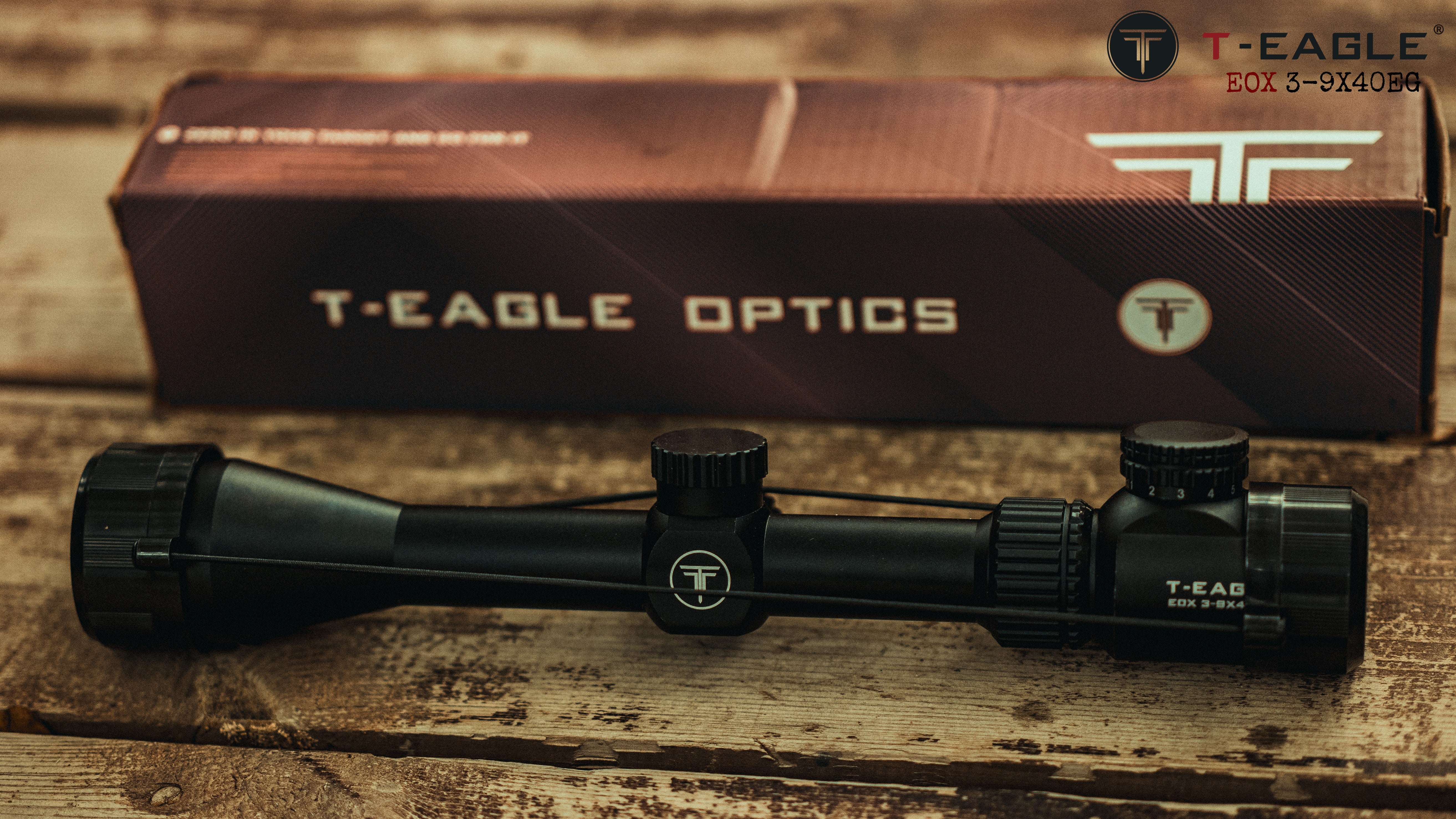 T-Eagle Long Range Riflescope EOX 3-9X40 EG