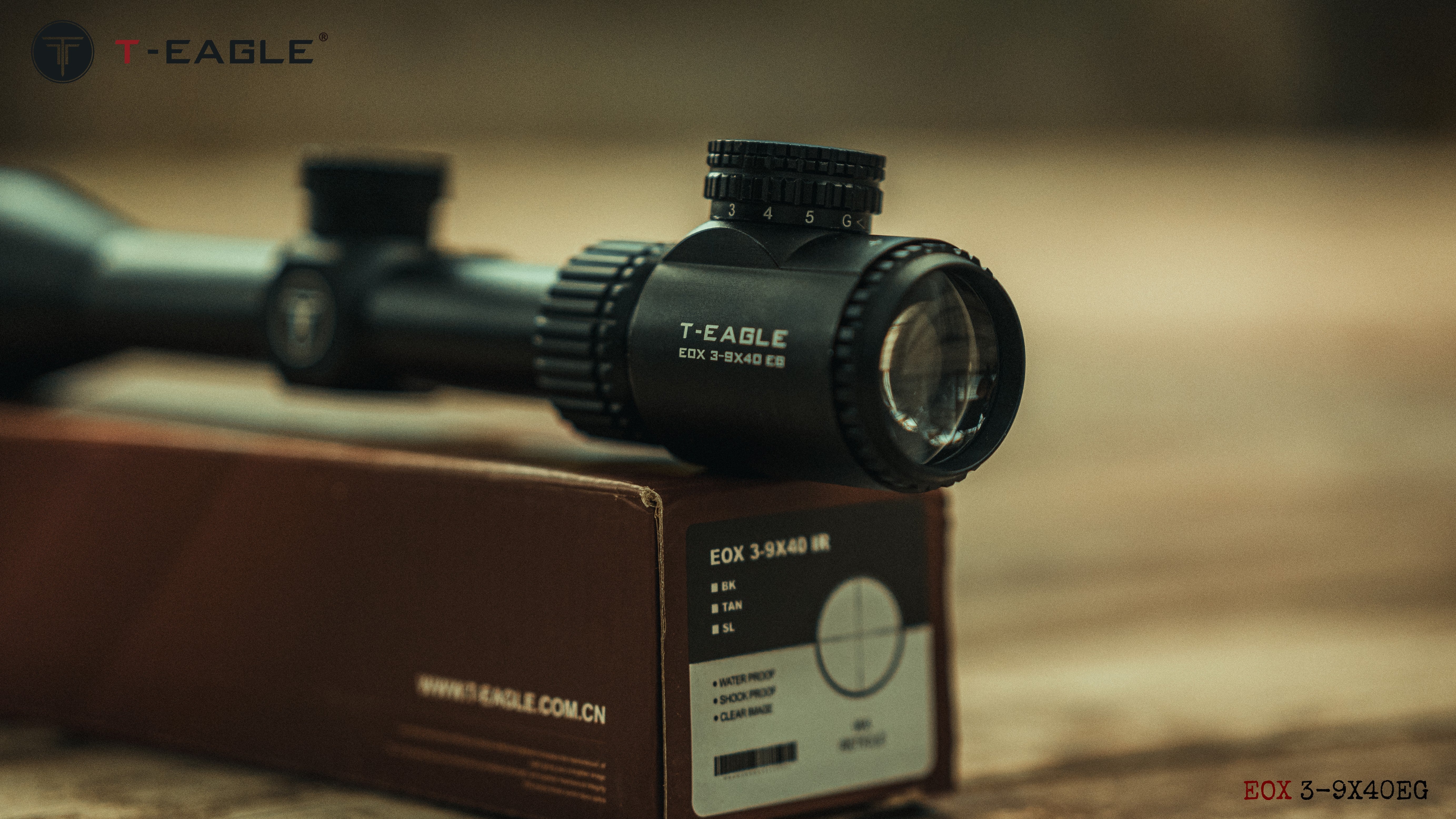 T-Eagle Long Range Riflescope EOX 3-9X40 EG