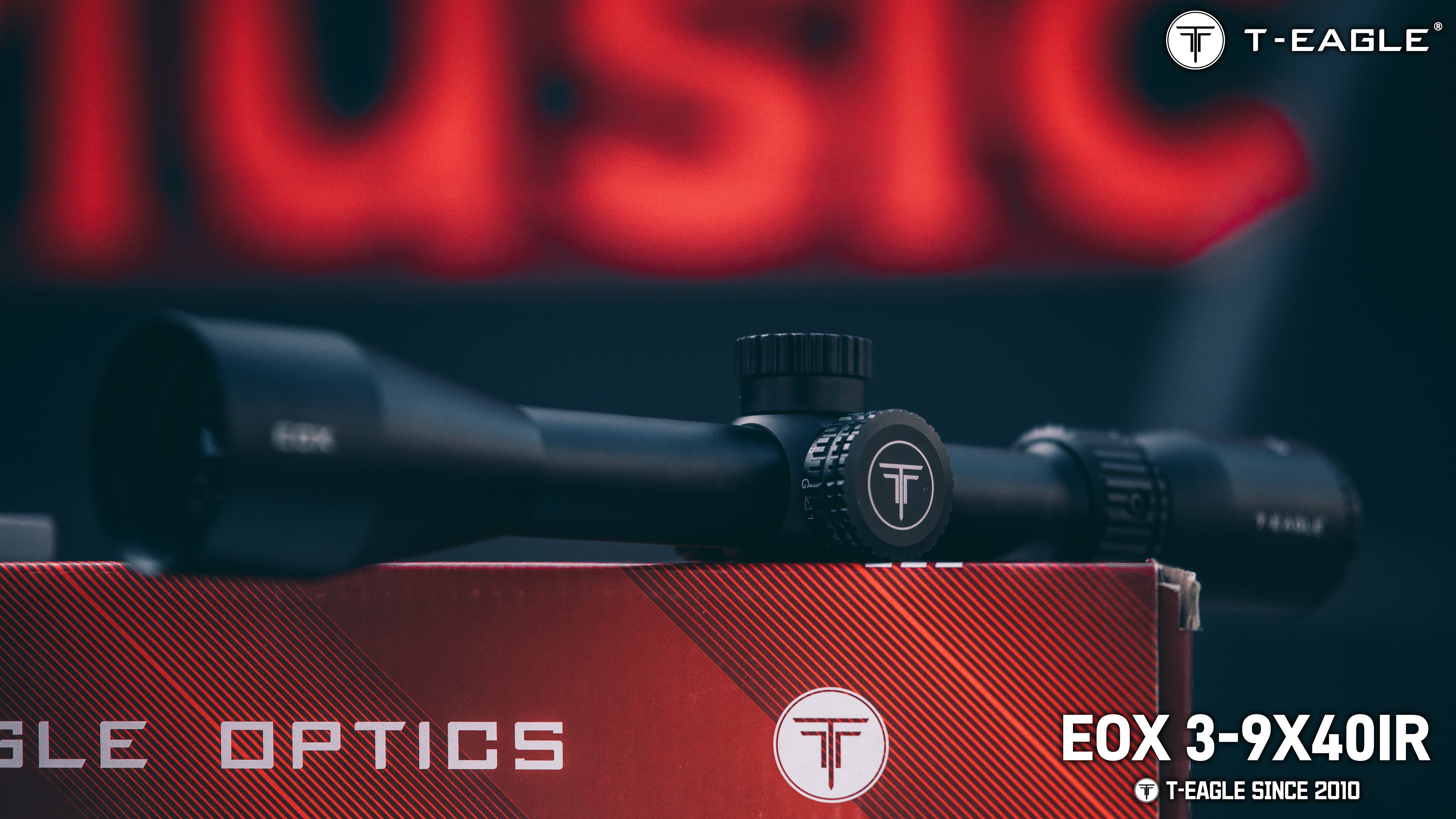 T-Eagle Long Range Riflescope EOX 3-9X40 IR