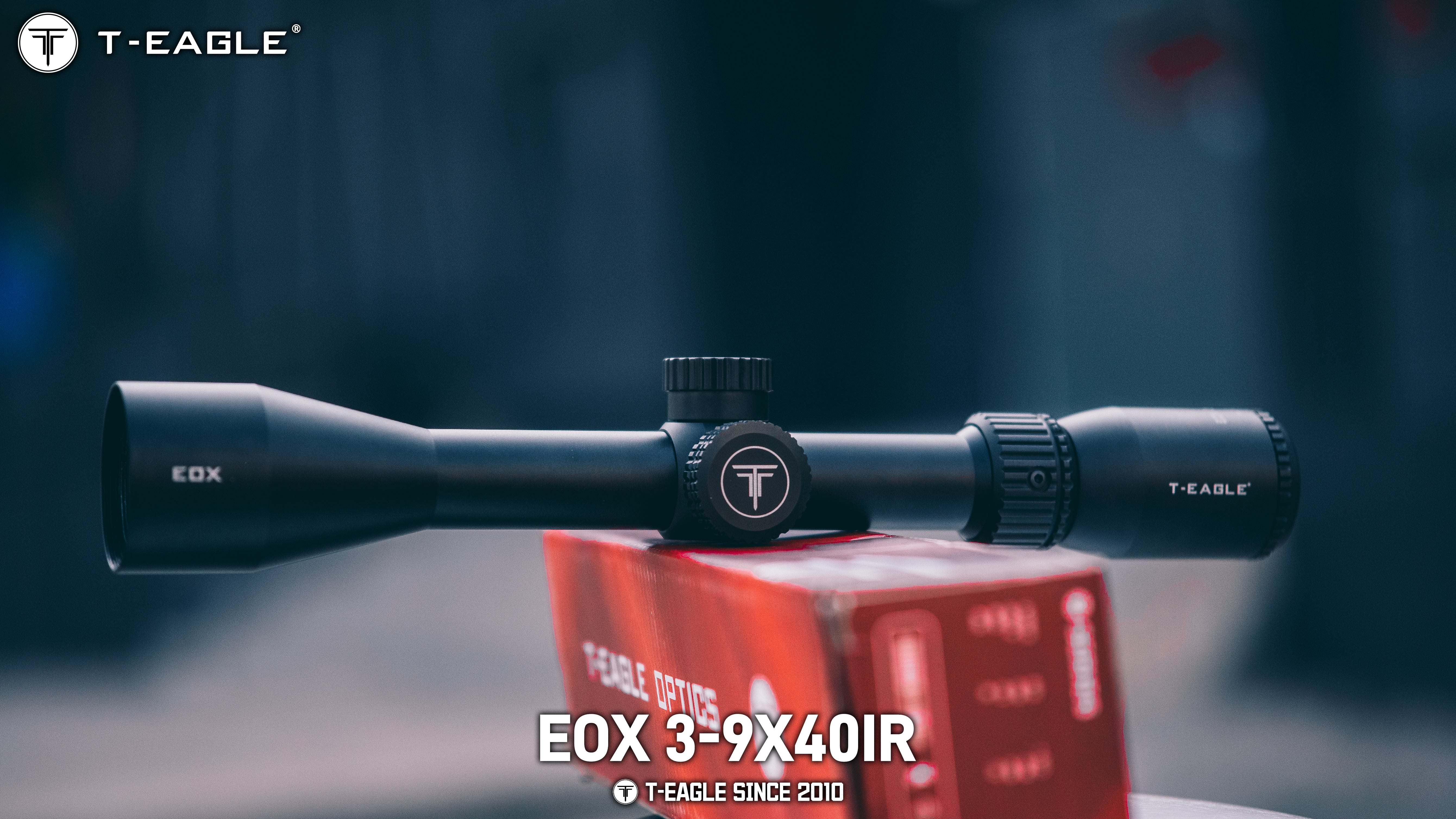 T-Eagle Long Range Riflescope EOX 3-9X40 IR
