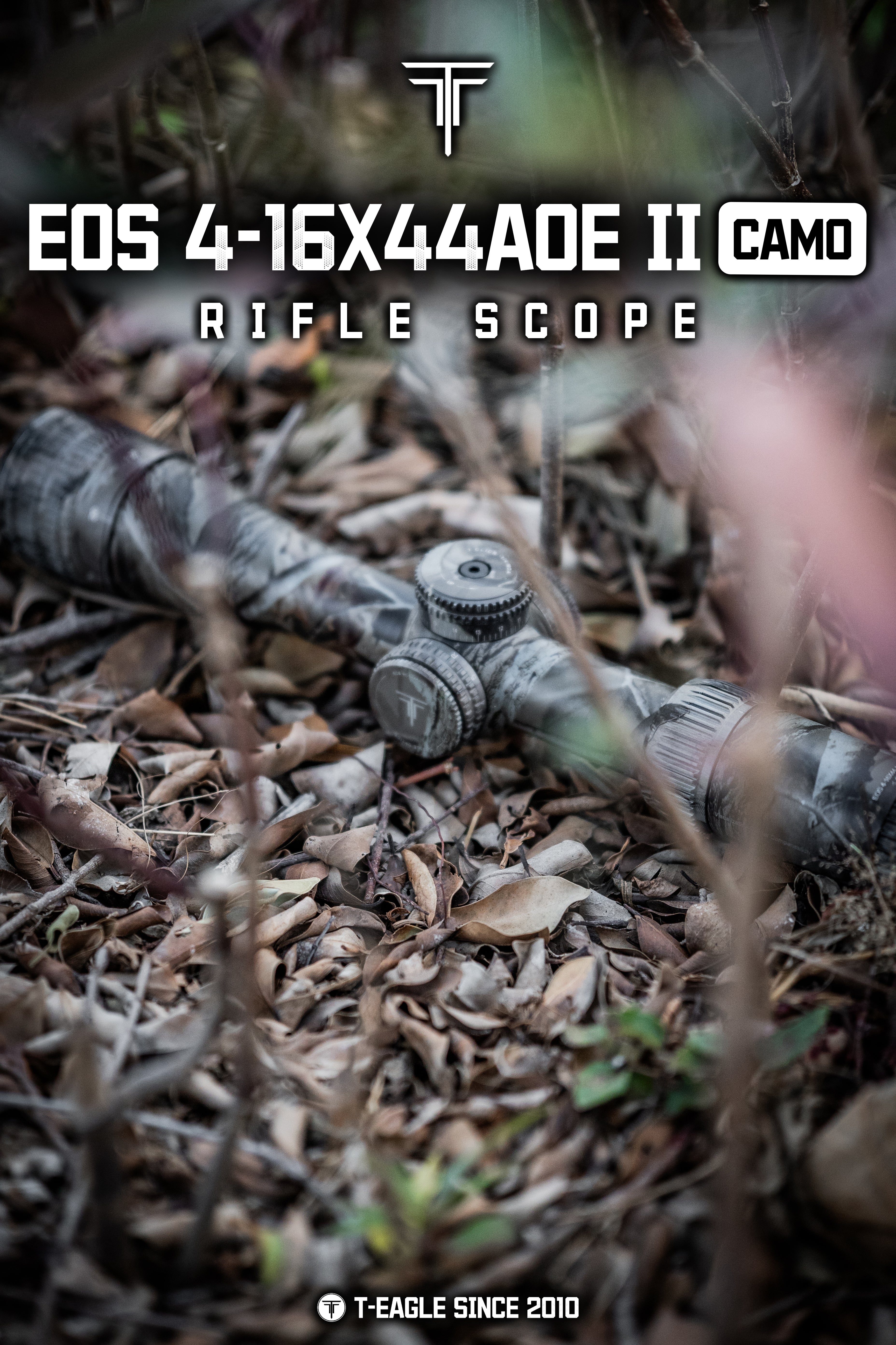T-EAGLE EOS 4-16X44AOE II CAMO Long Range Riflescope