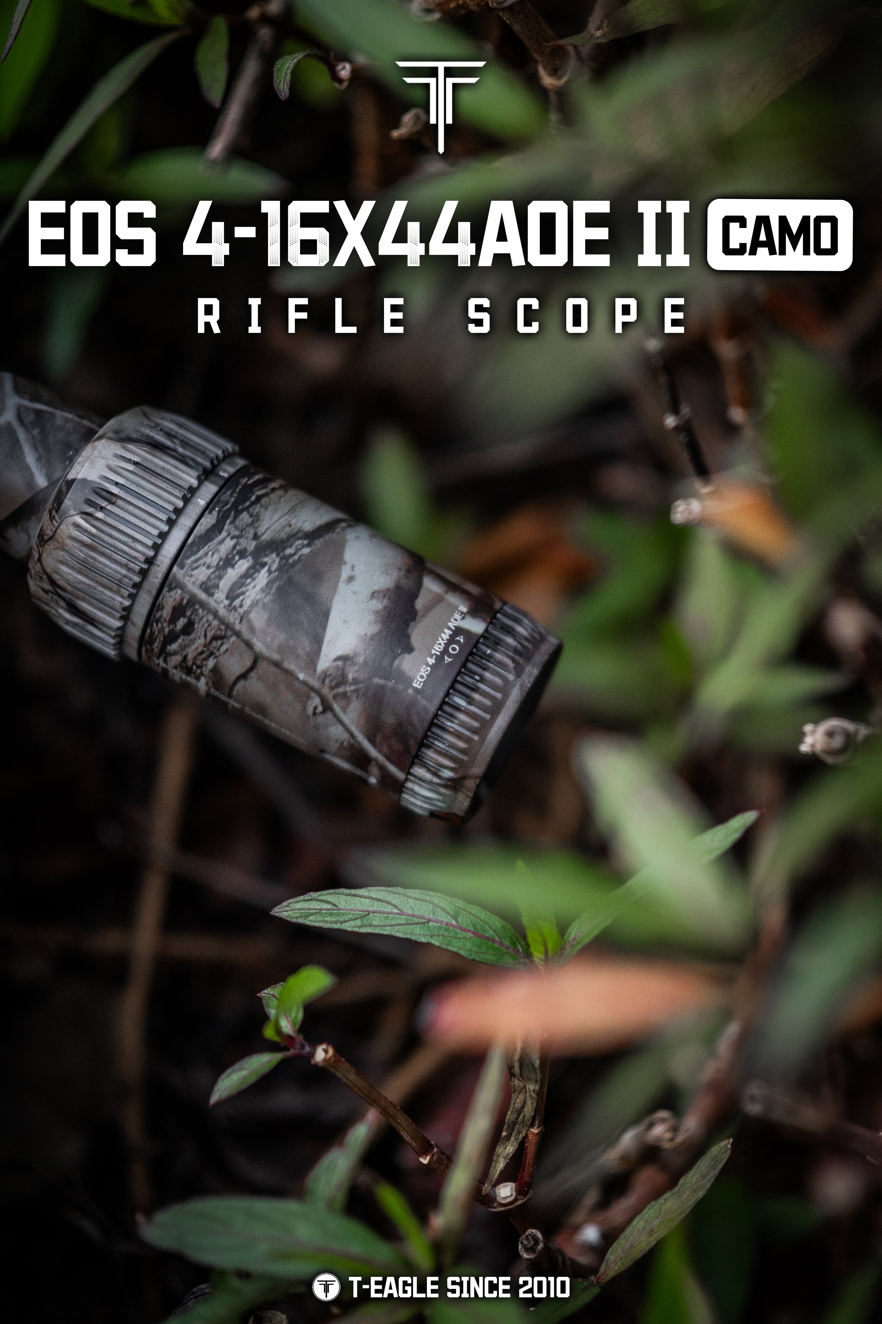 T-EAGLE EOS 4-16X44AOE II CAMO Long Range Riflescope