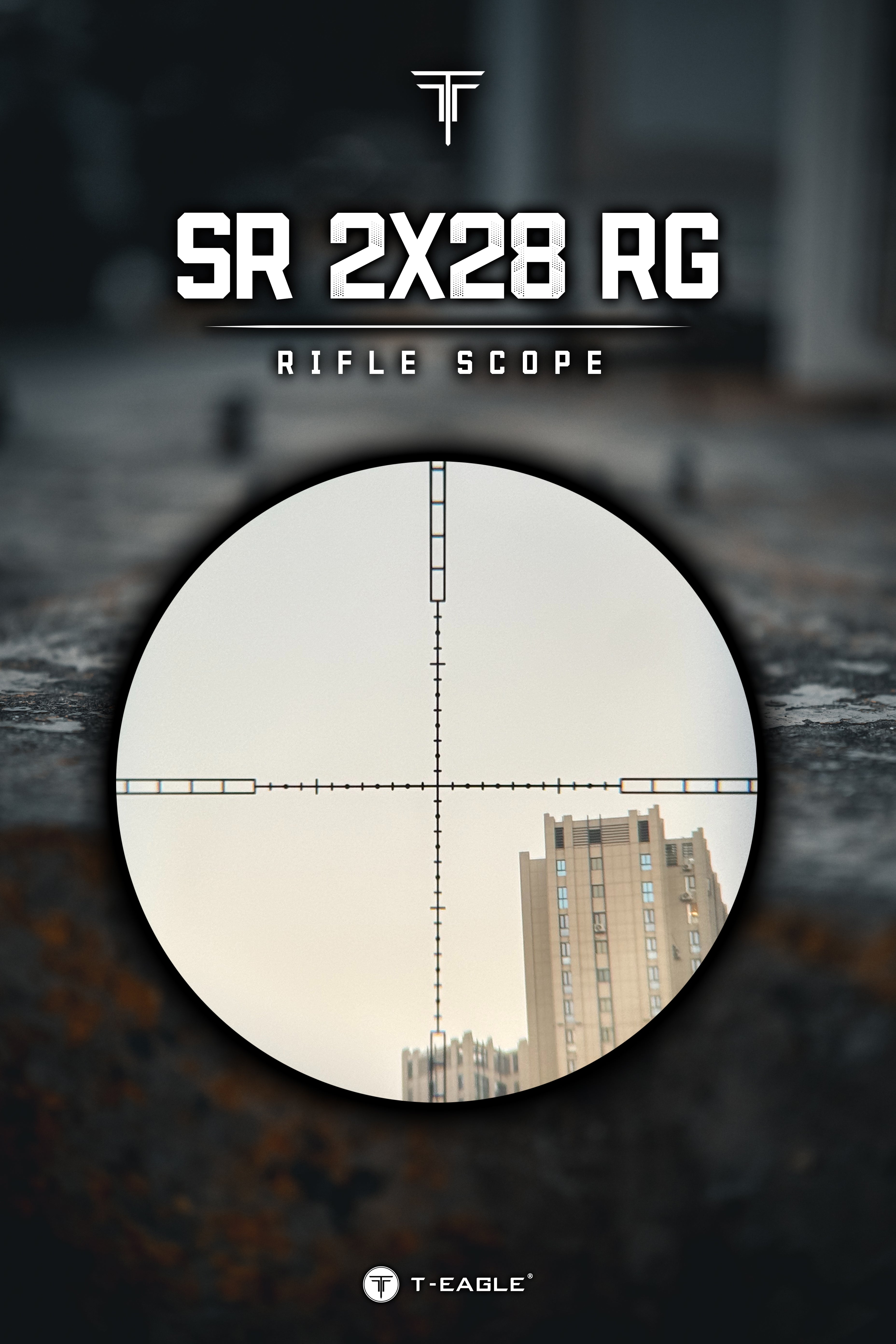 T-EAGLE SR 2X28RG Compact Riflescope