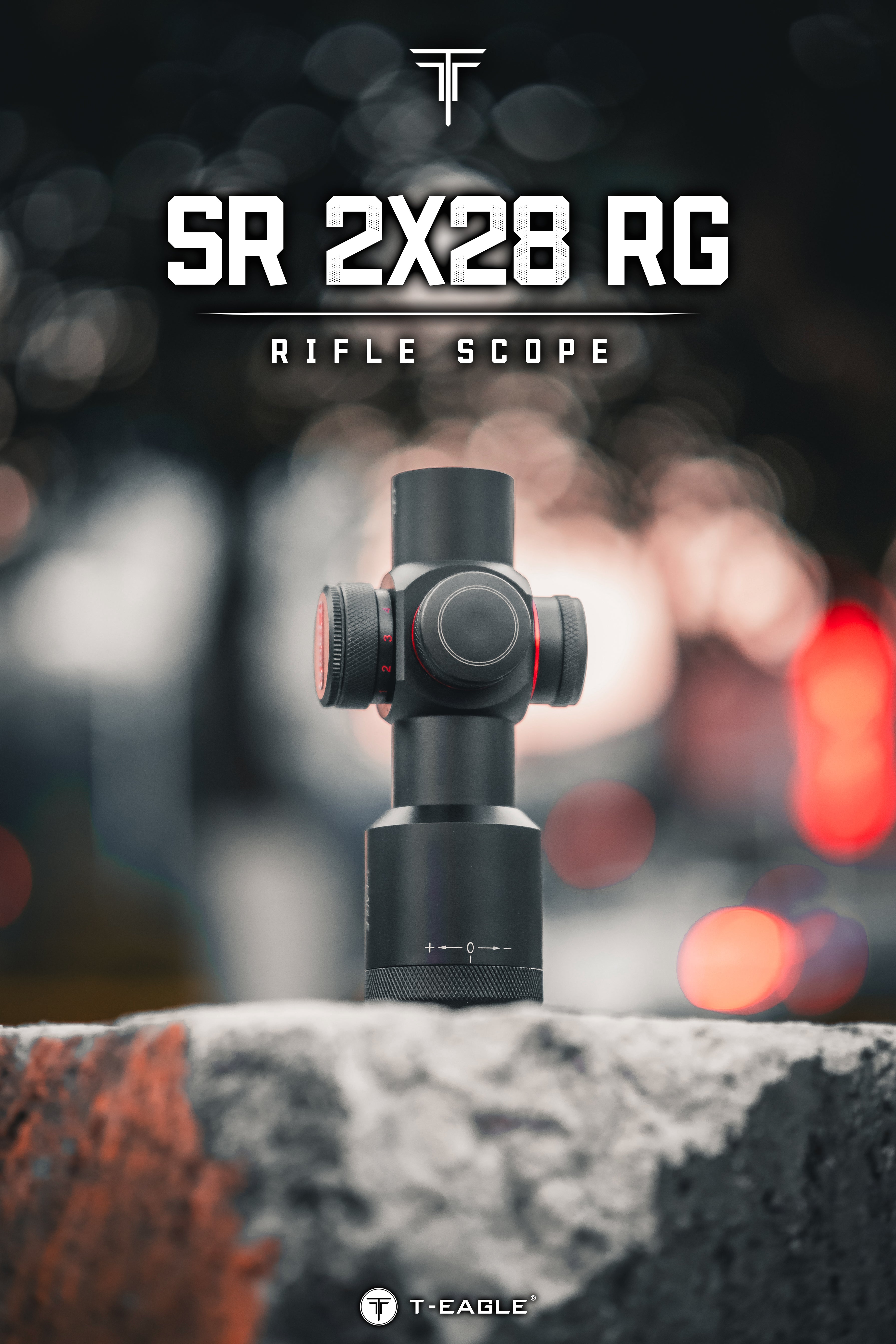 T-EAGLE SR 2X28RG Compact Riflescope