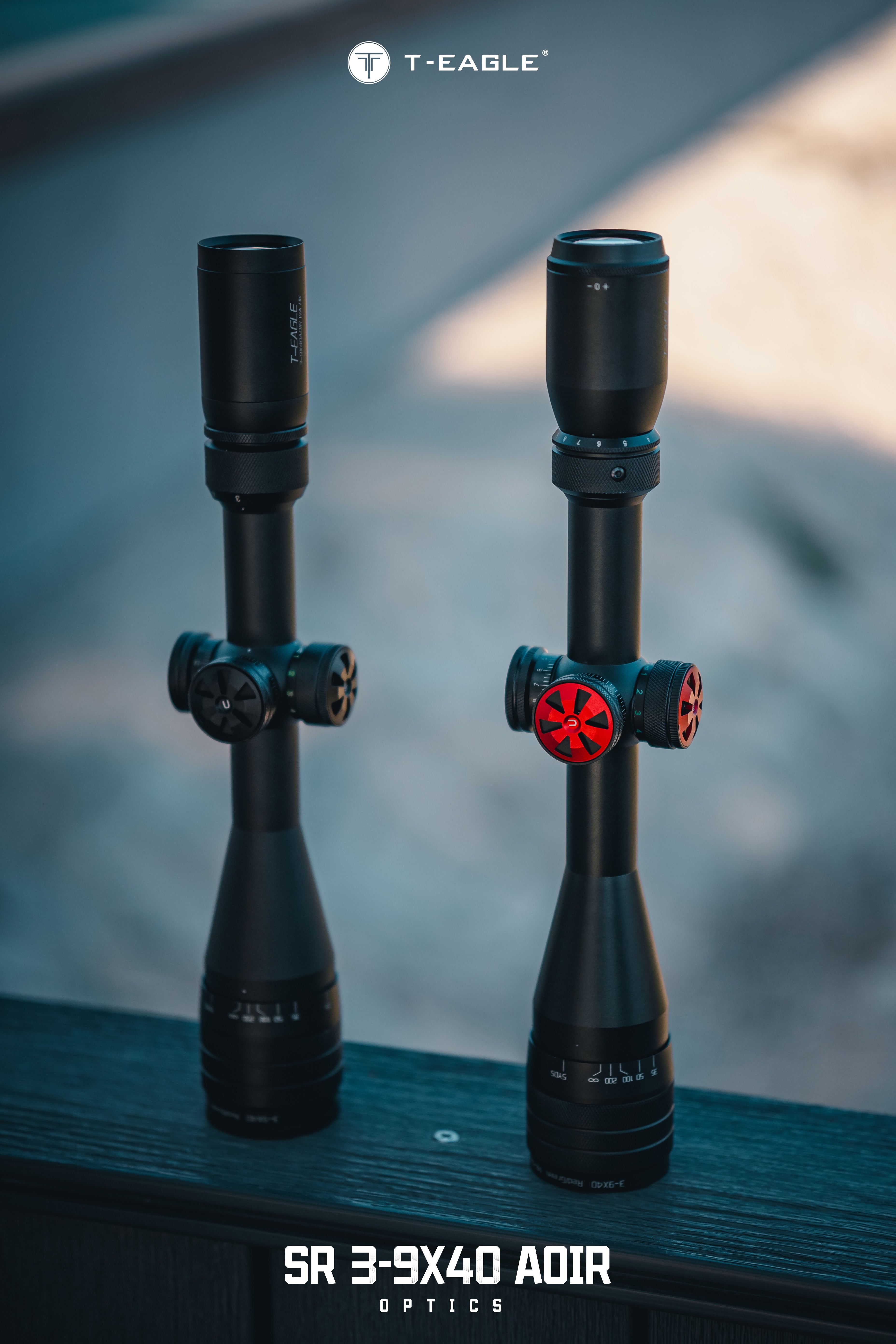 T-EAGLE SR 3-9X40AOIR-Black Riflescope