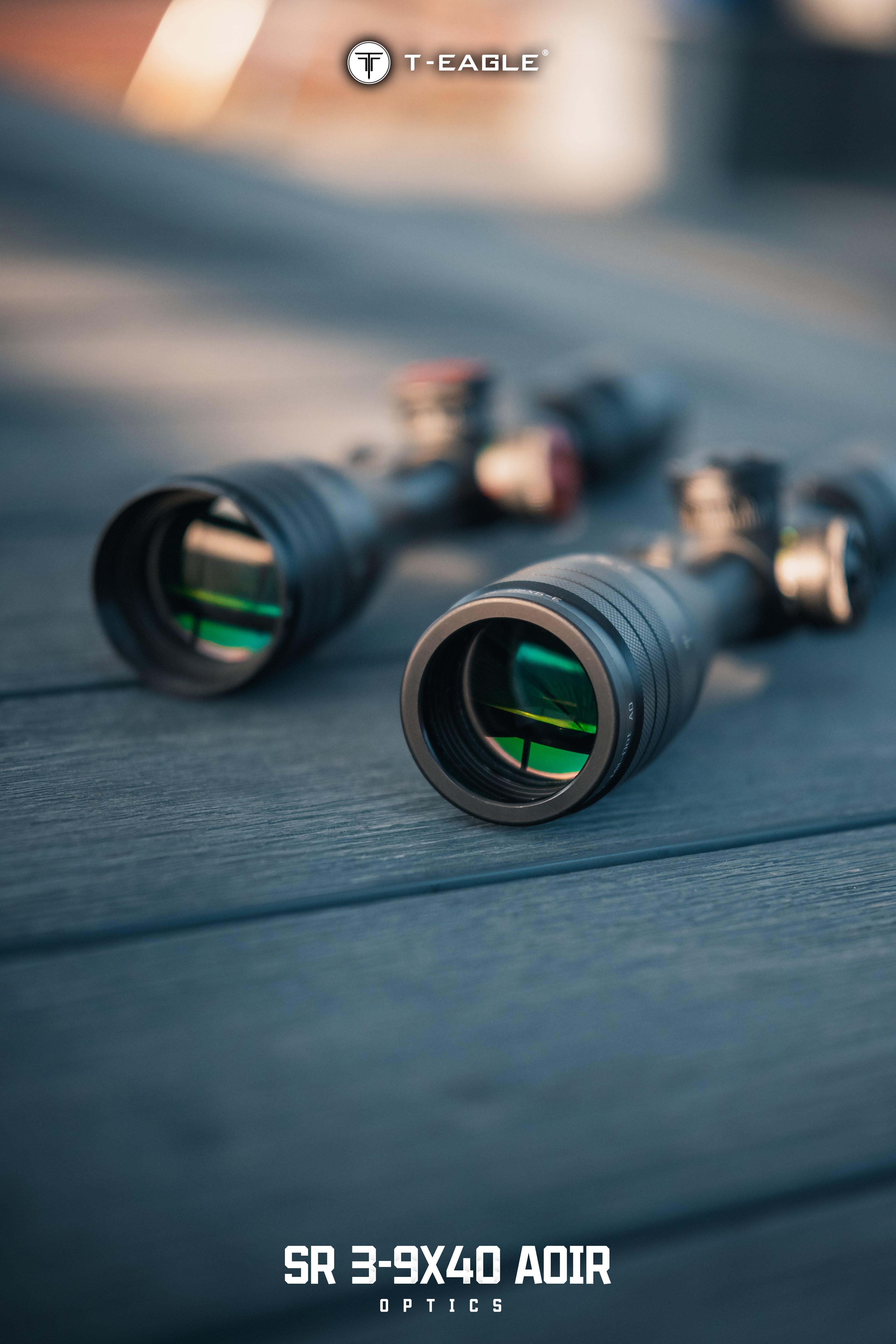 T-EAGLE SR 3-9X40AOIR-Black Riflescope