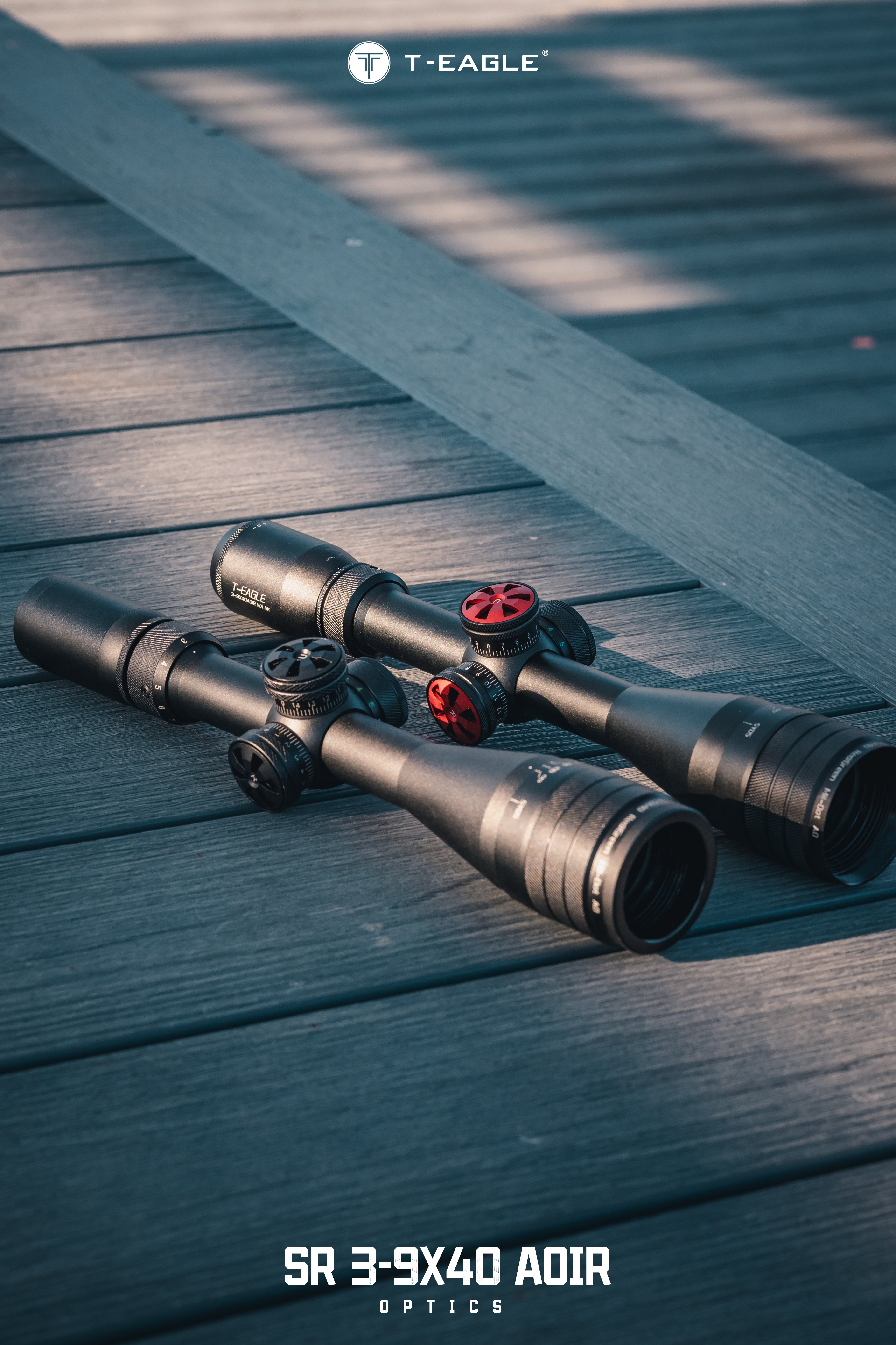 T-EAGLE SR 3-9X40AOIR-Black Riflescope