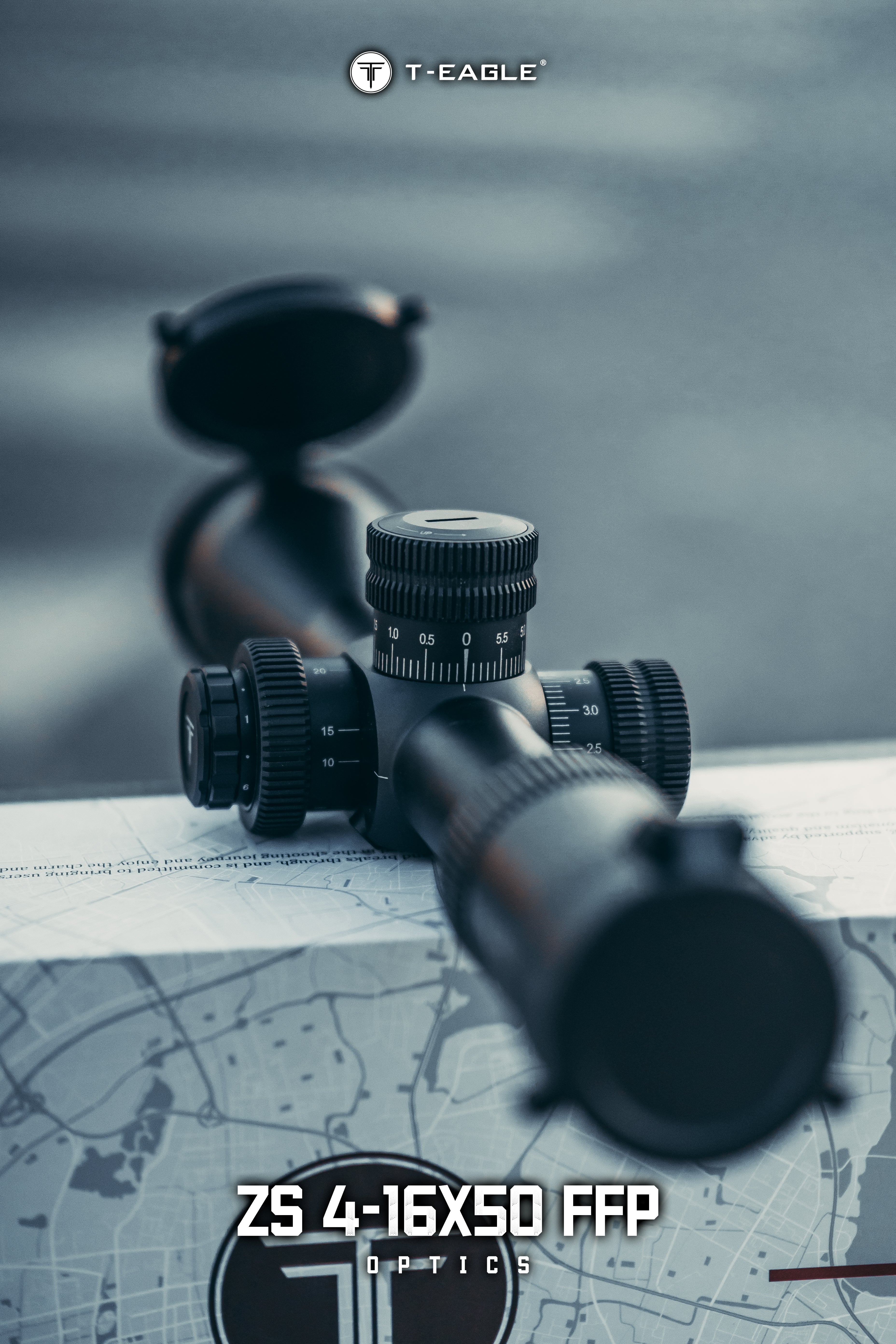 T-EAGLE ZS 4-16X50FFP Zerostop Long Range Riflescope