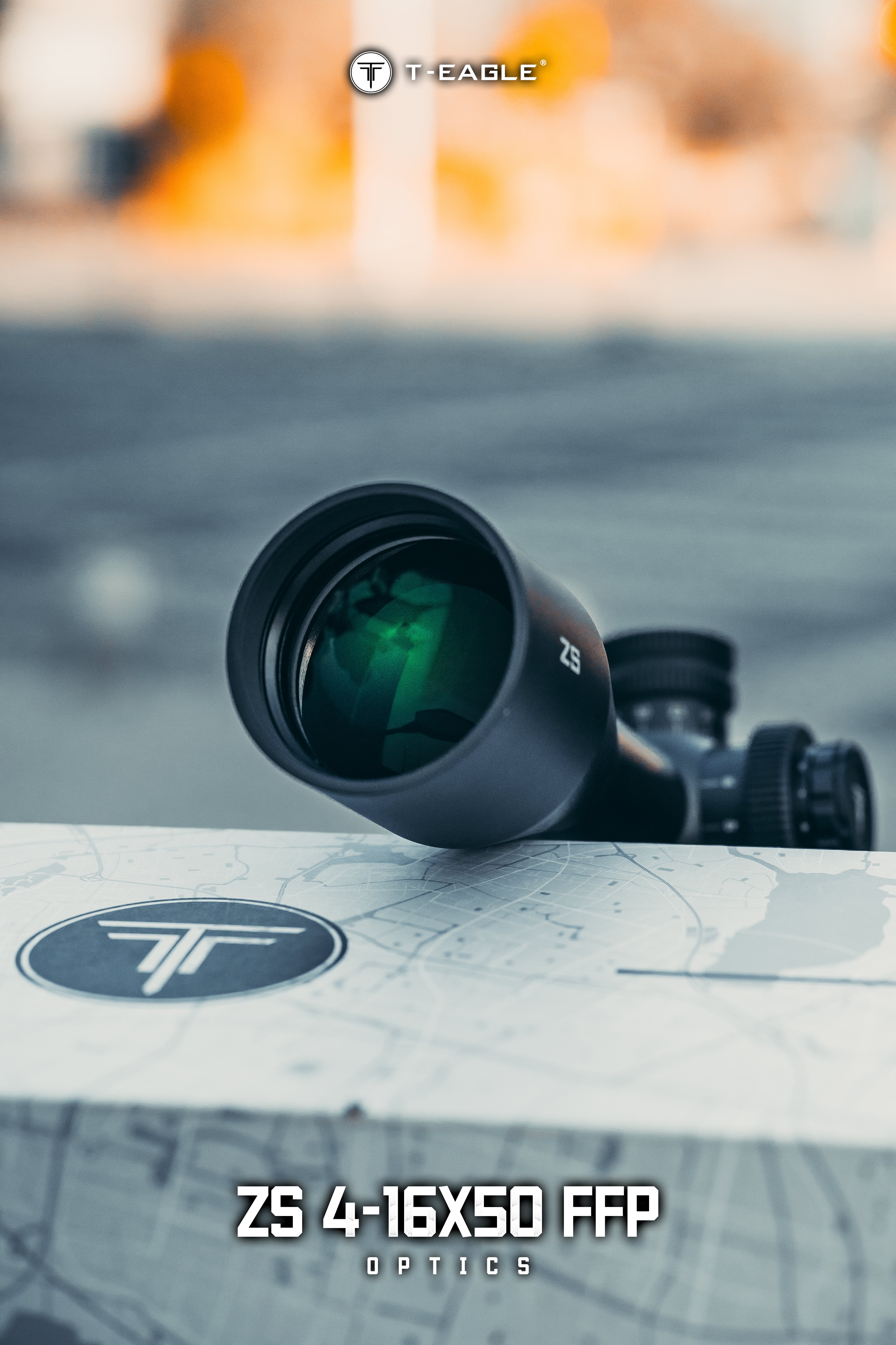 T-Eagle Long Range Riflescope ZS4-16X50 FFP 1/10 MRAD