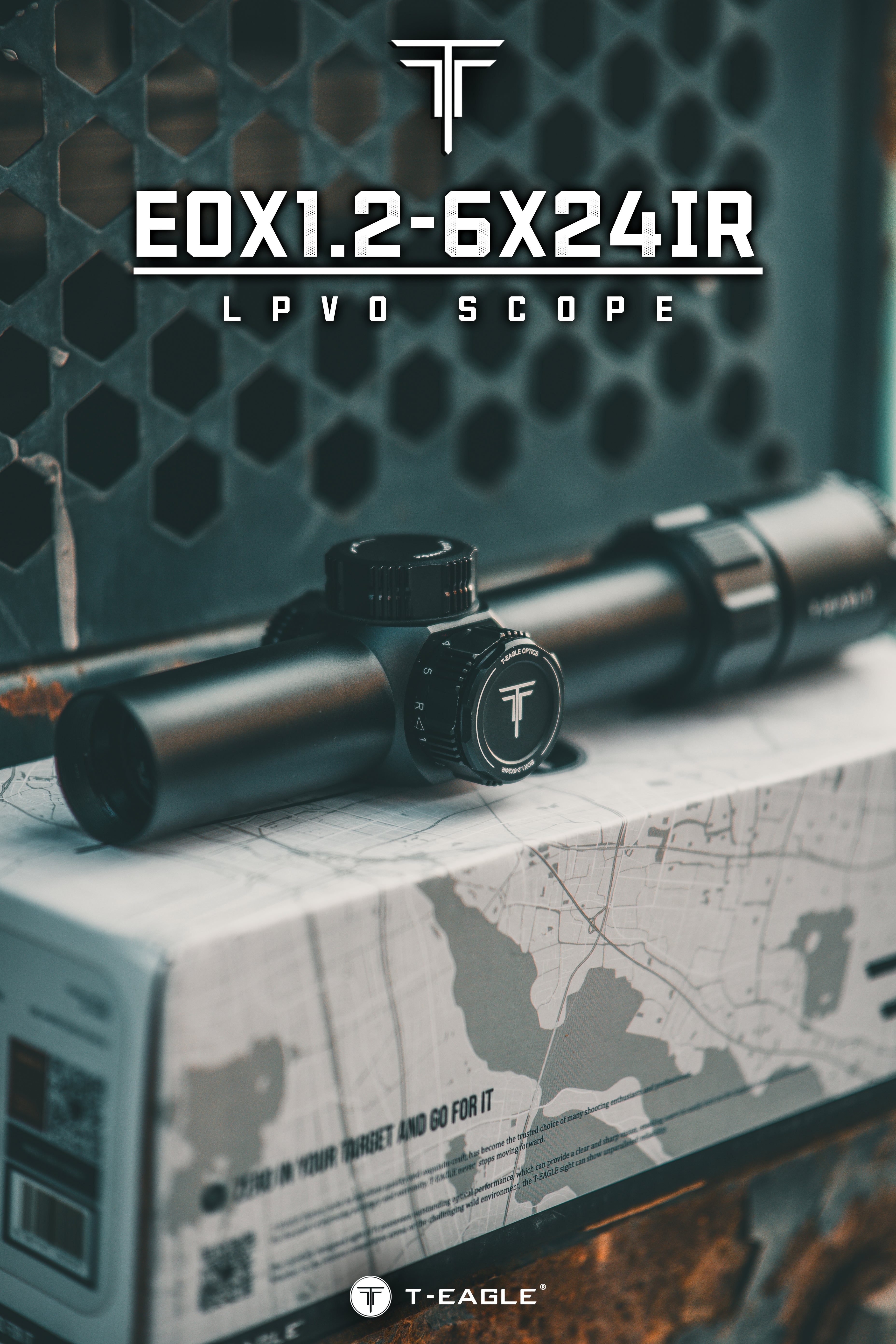 T-EAGLE EOX 1.2-6X24IR LPVO Riflescope