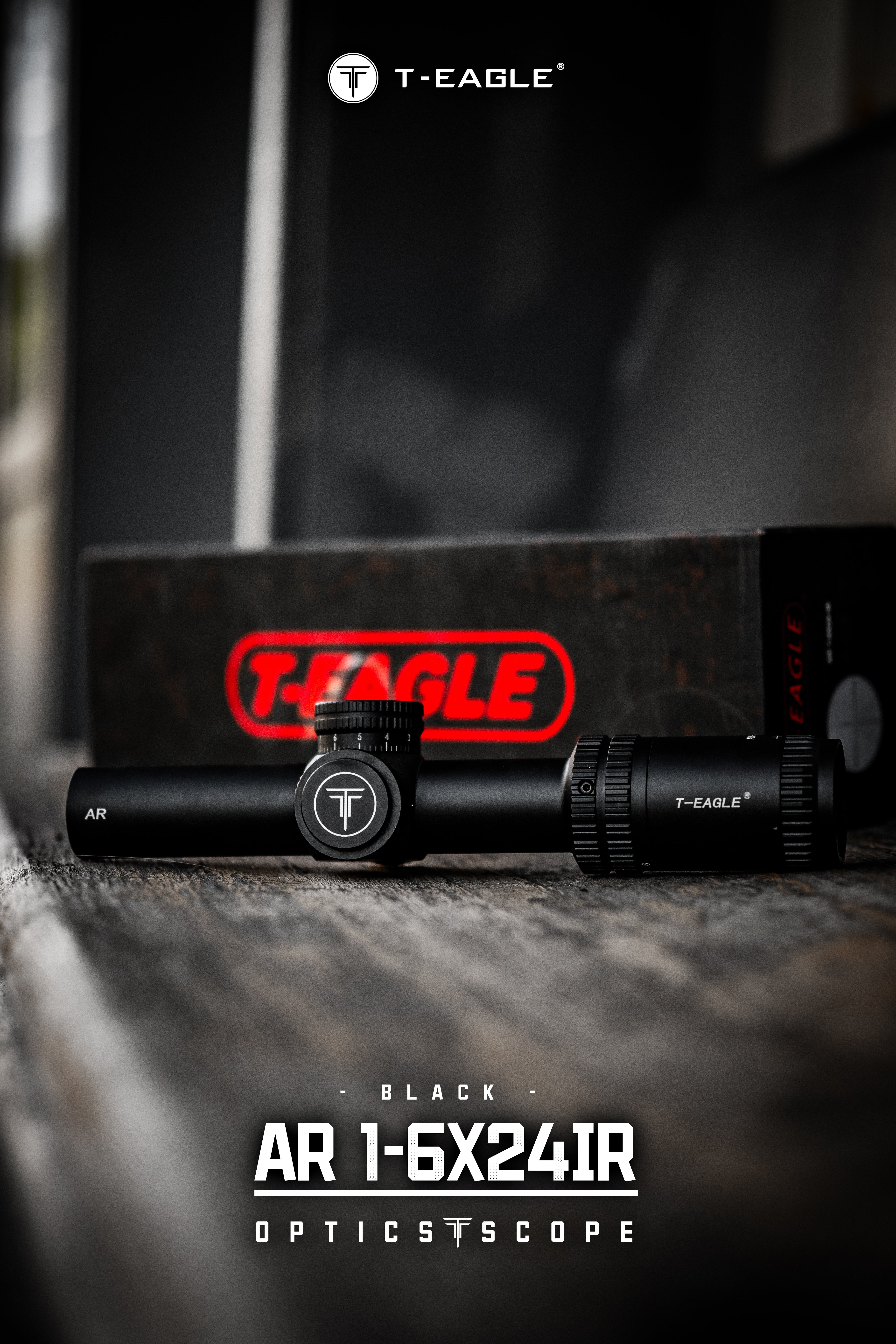T-EAGLE AR 1-6X24 IR SFP LPVO Riflescope
