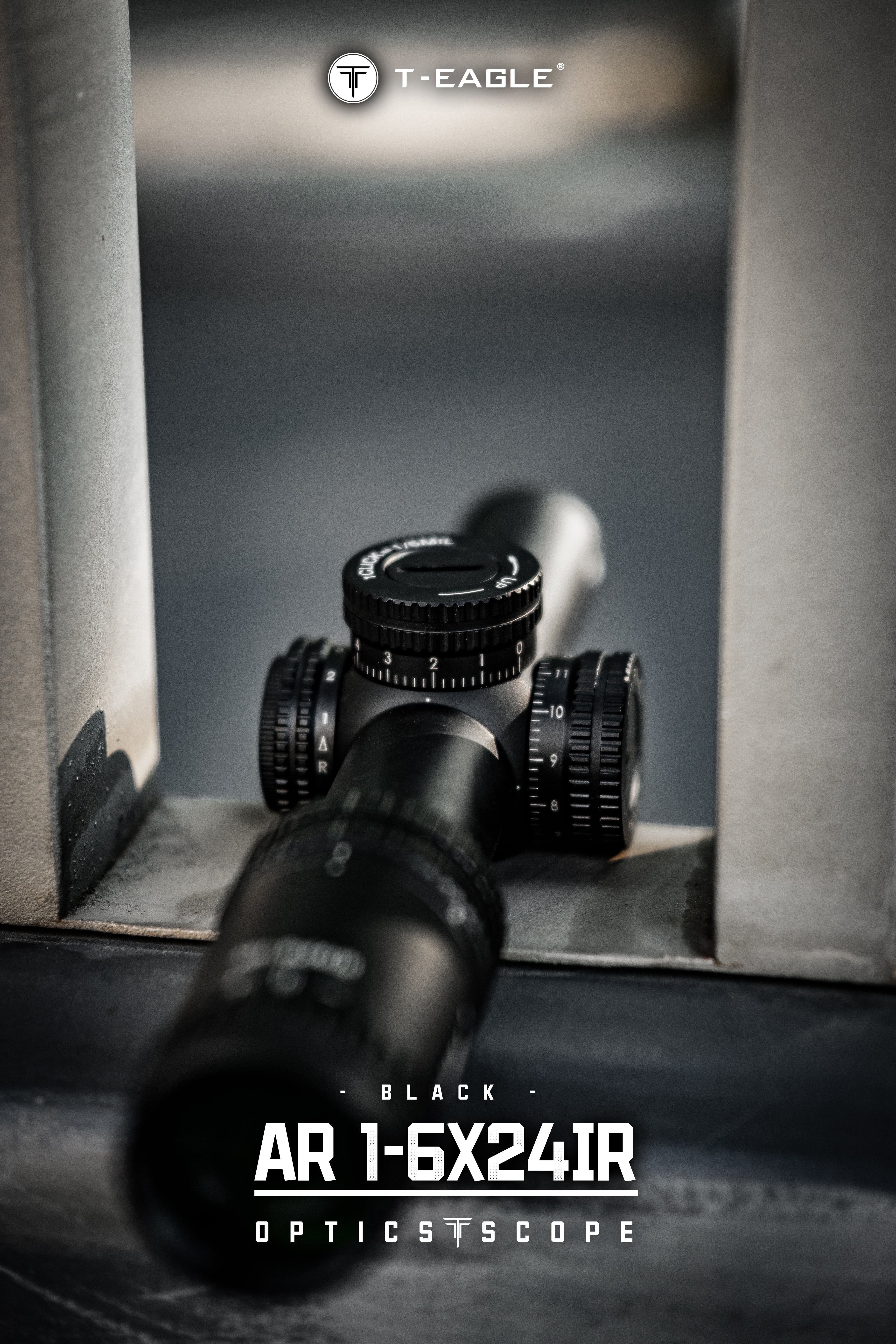 T-EAGLE AR 1-6X24 IR SFP LPVO Riflescope