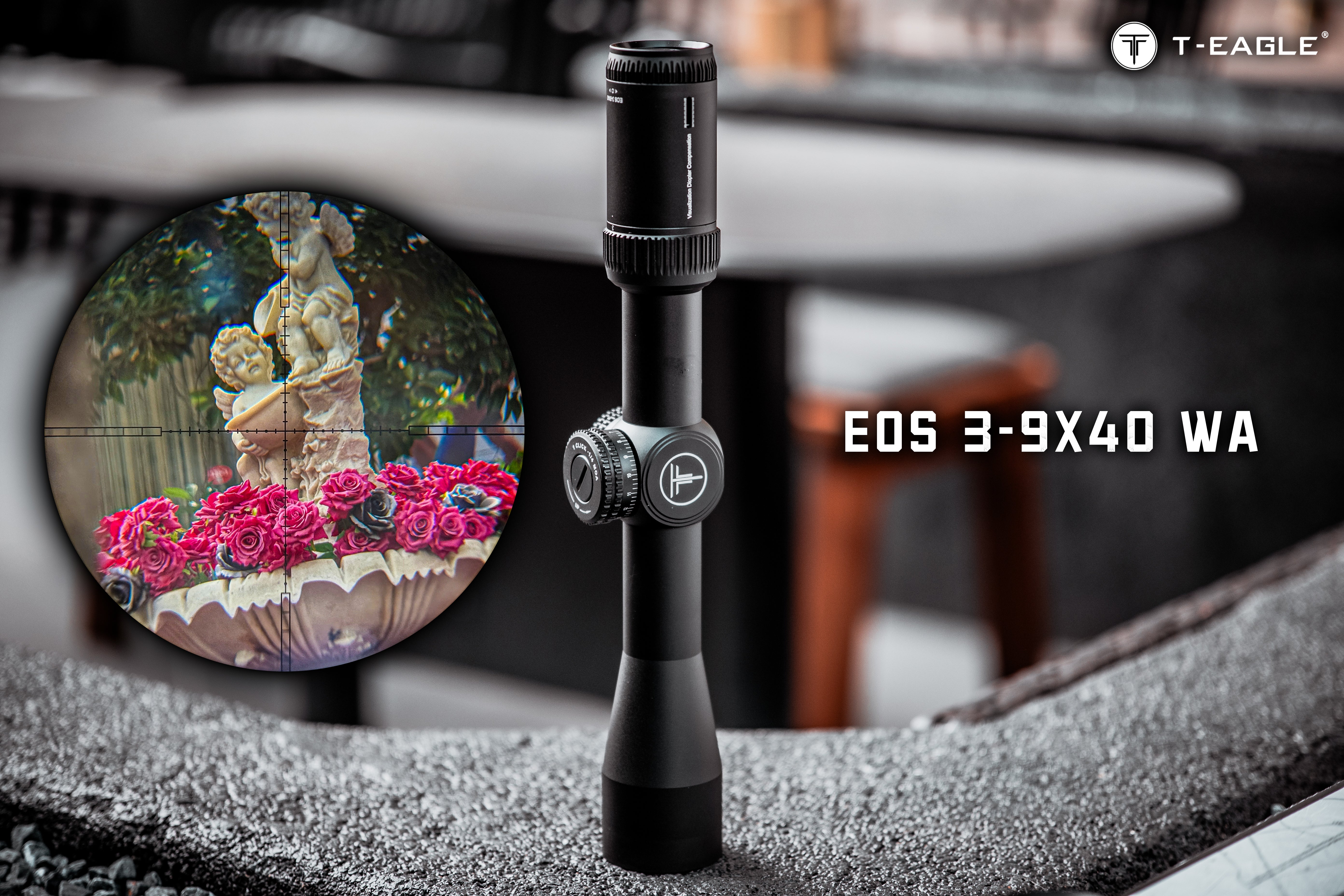 T-EAGLE EOS 3-9X40 WA Riflescope