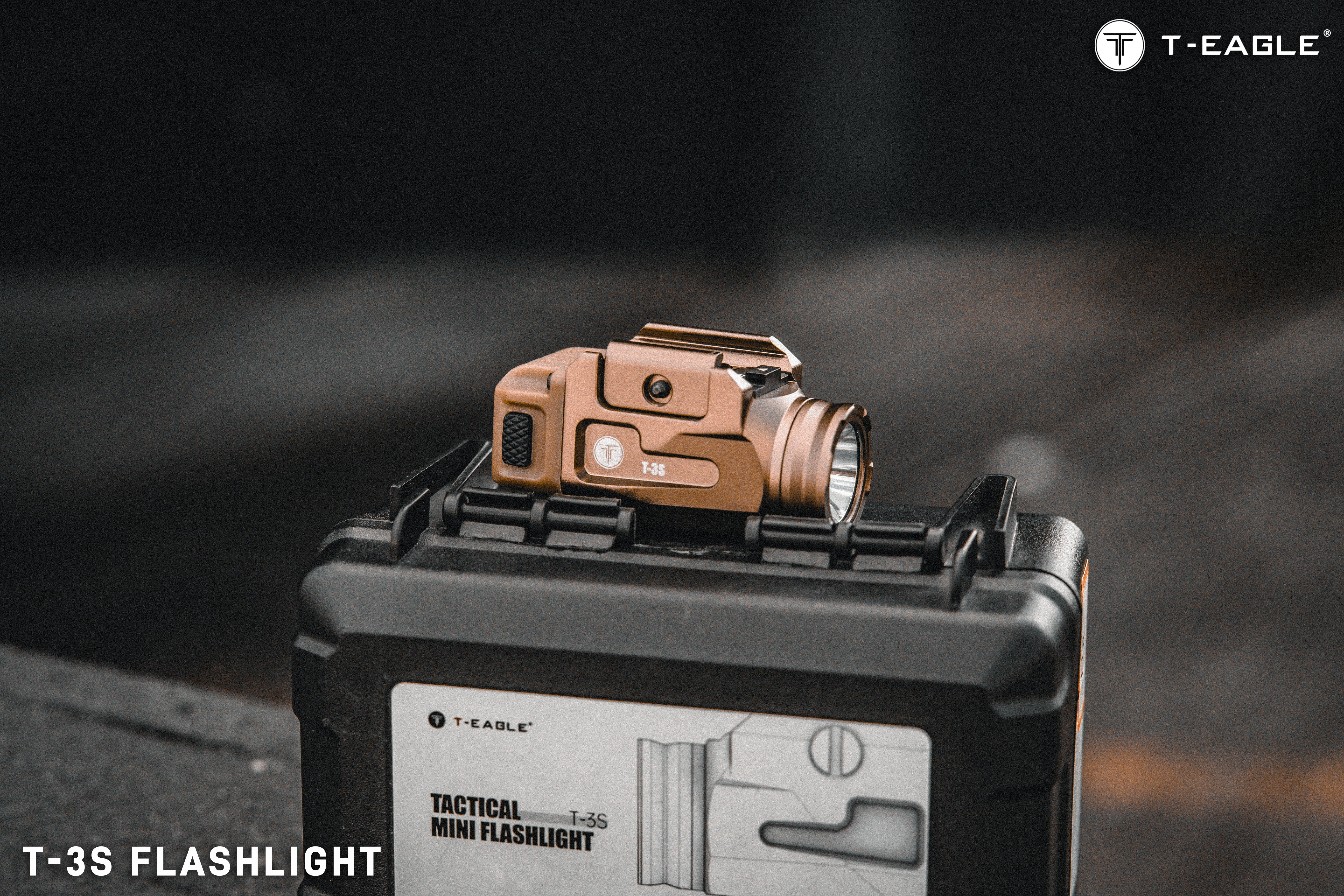 T-EAGLE T3-S Tactical Flashlight