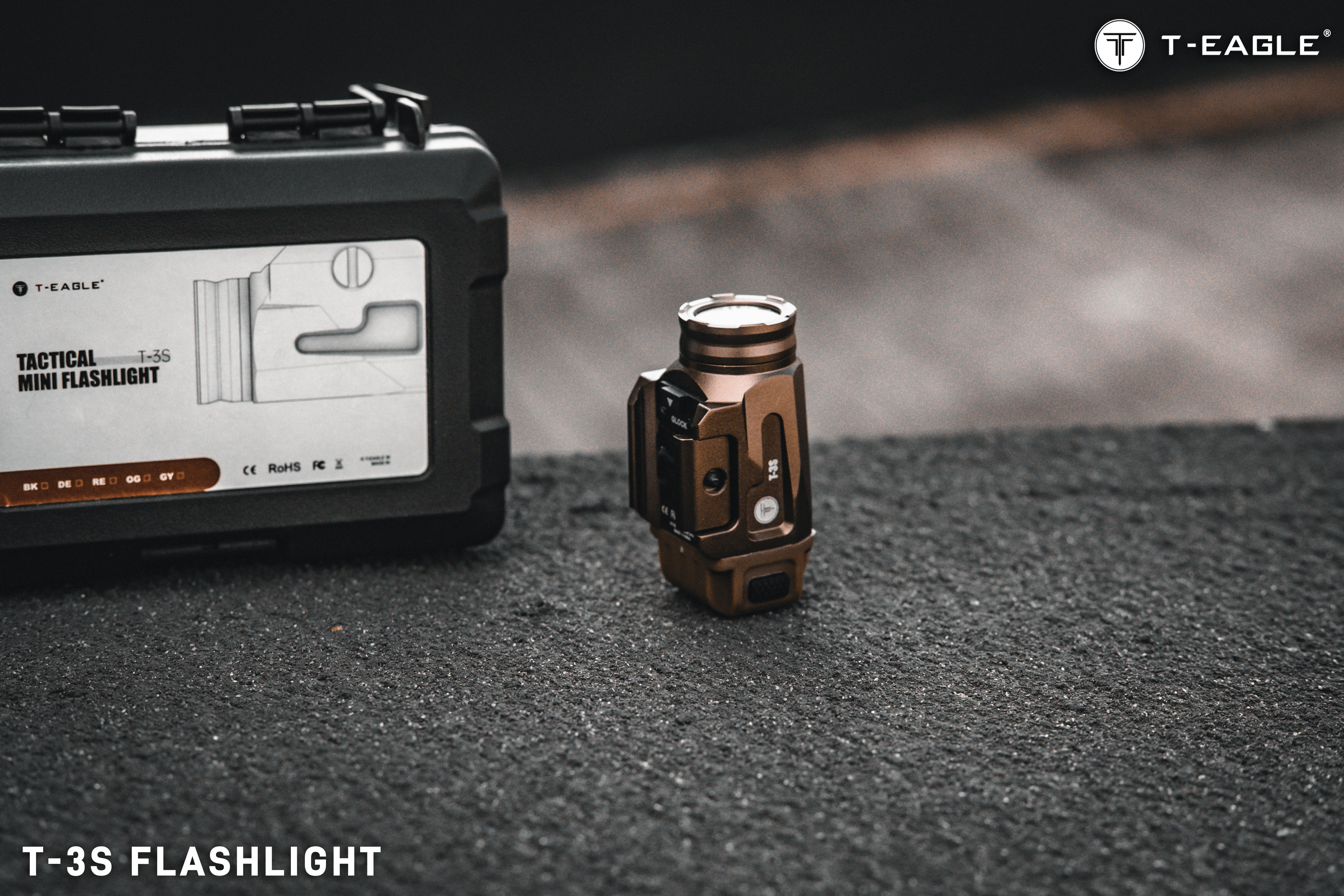 T-EAGLE T3-S Tactical Flashlight