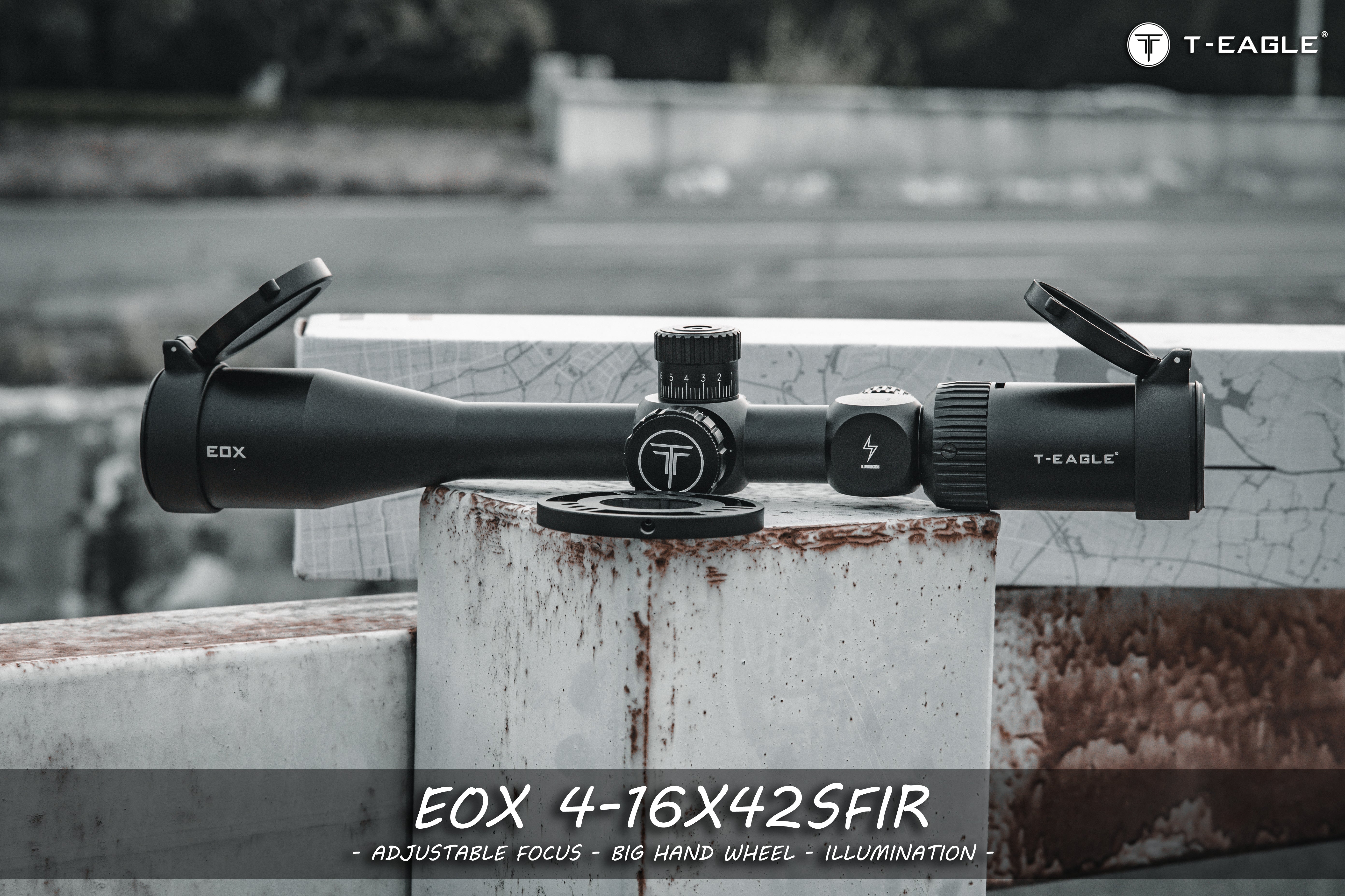 T-EAGLE EOX 4-16X42SF HK Long Range Riflescope