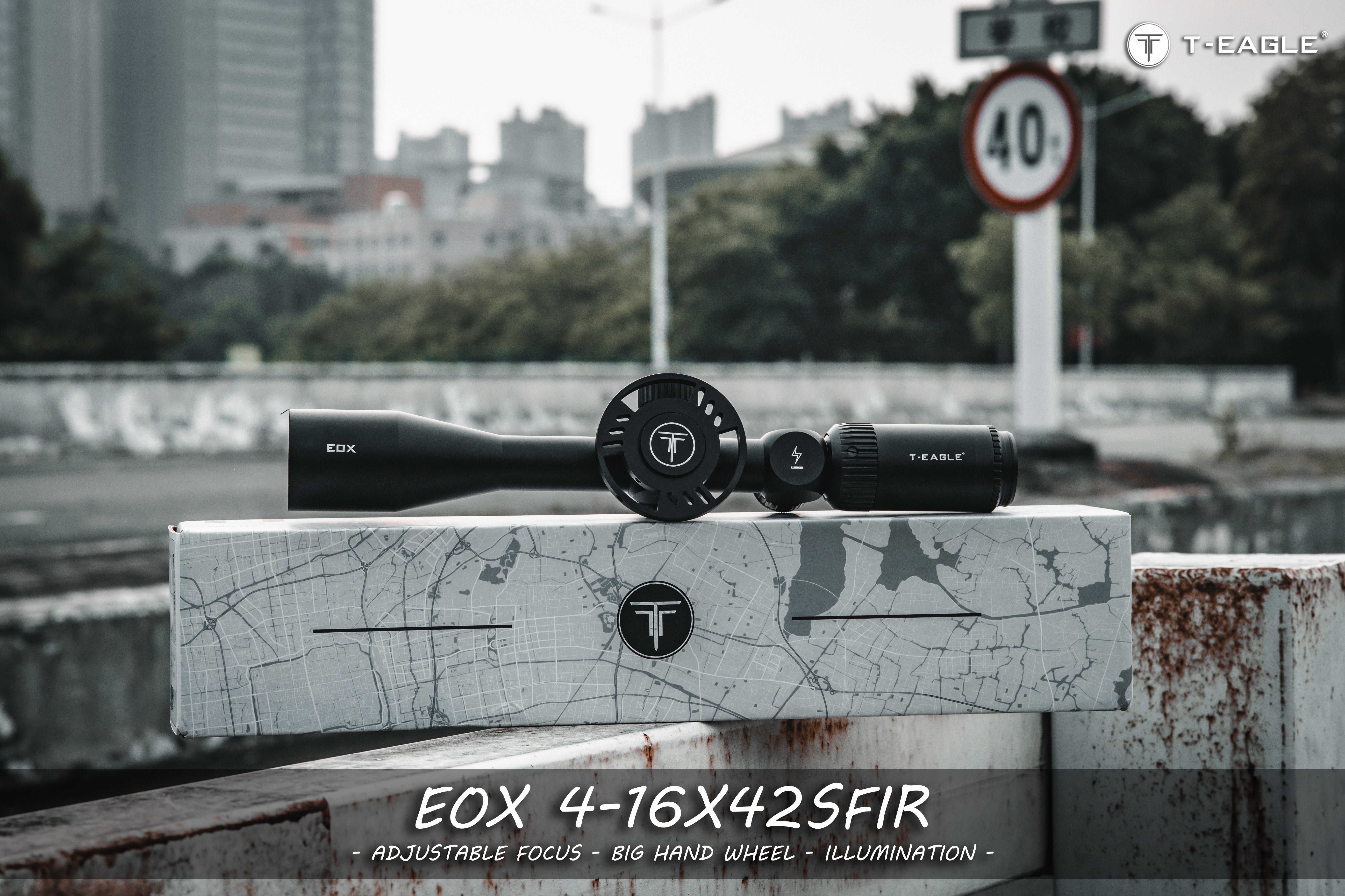 T-EAGLE EOX 4-16X42SF HK Long Range Riflescope