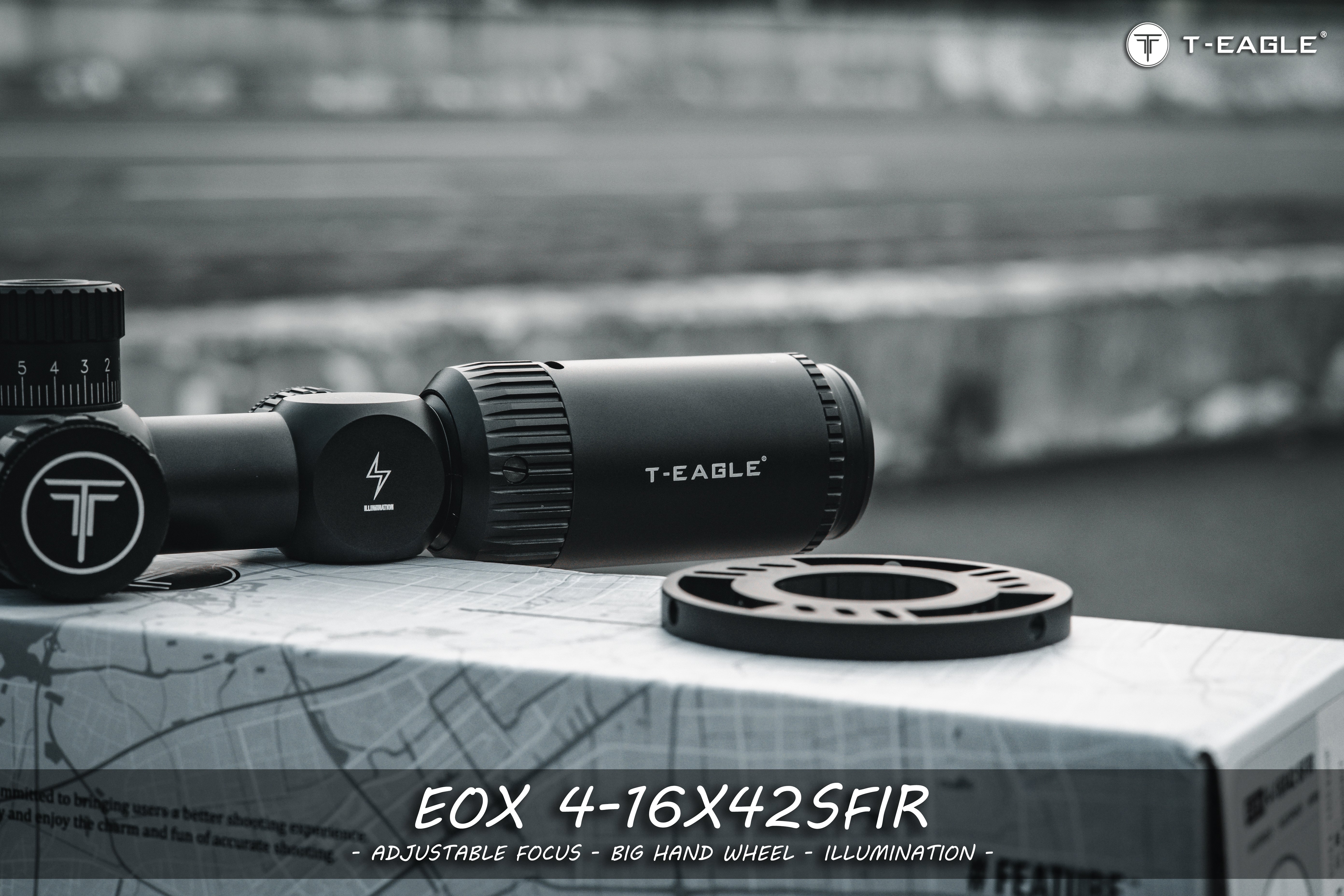 T-EAGLE EOX 4-16X42SF HK Long Range Riflescope
