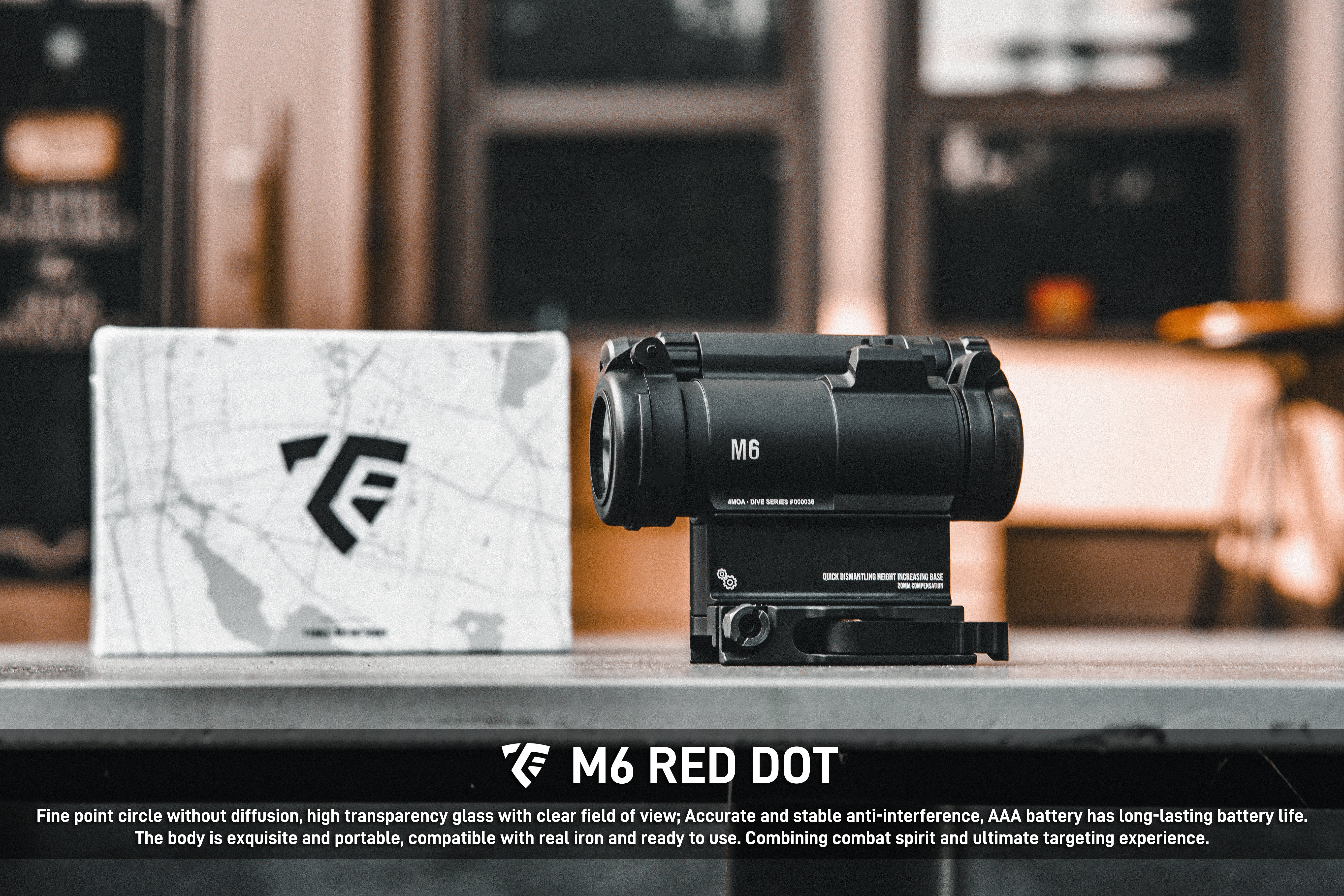 T-EAGLE M6-High Red Dot Sight