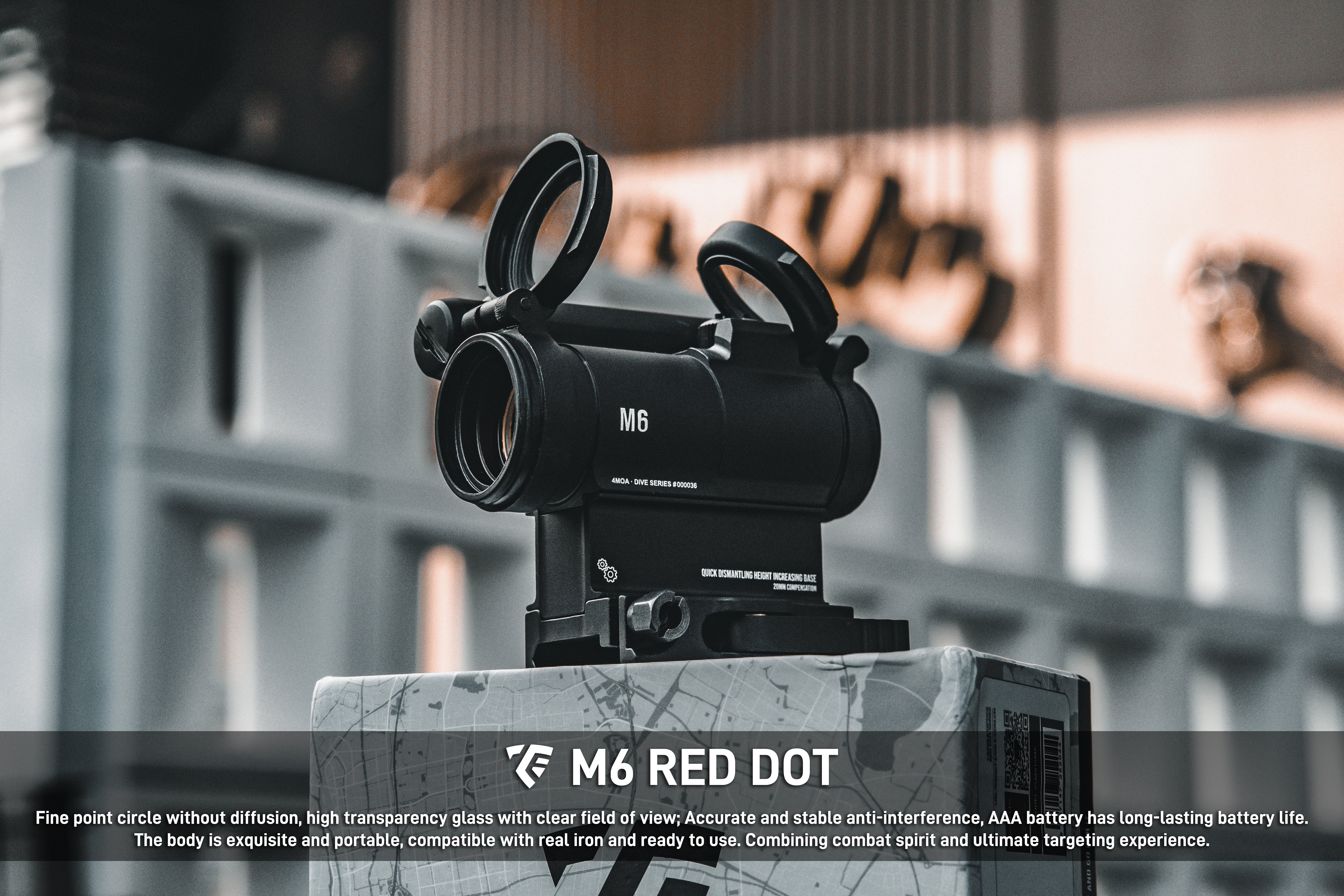 T-EAGLE M6-High Red Dot Sight