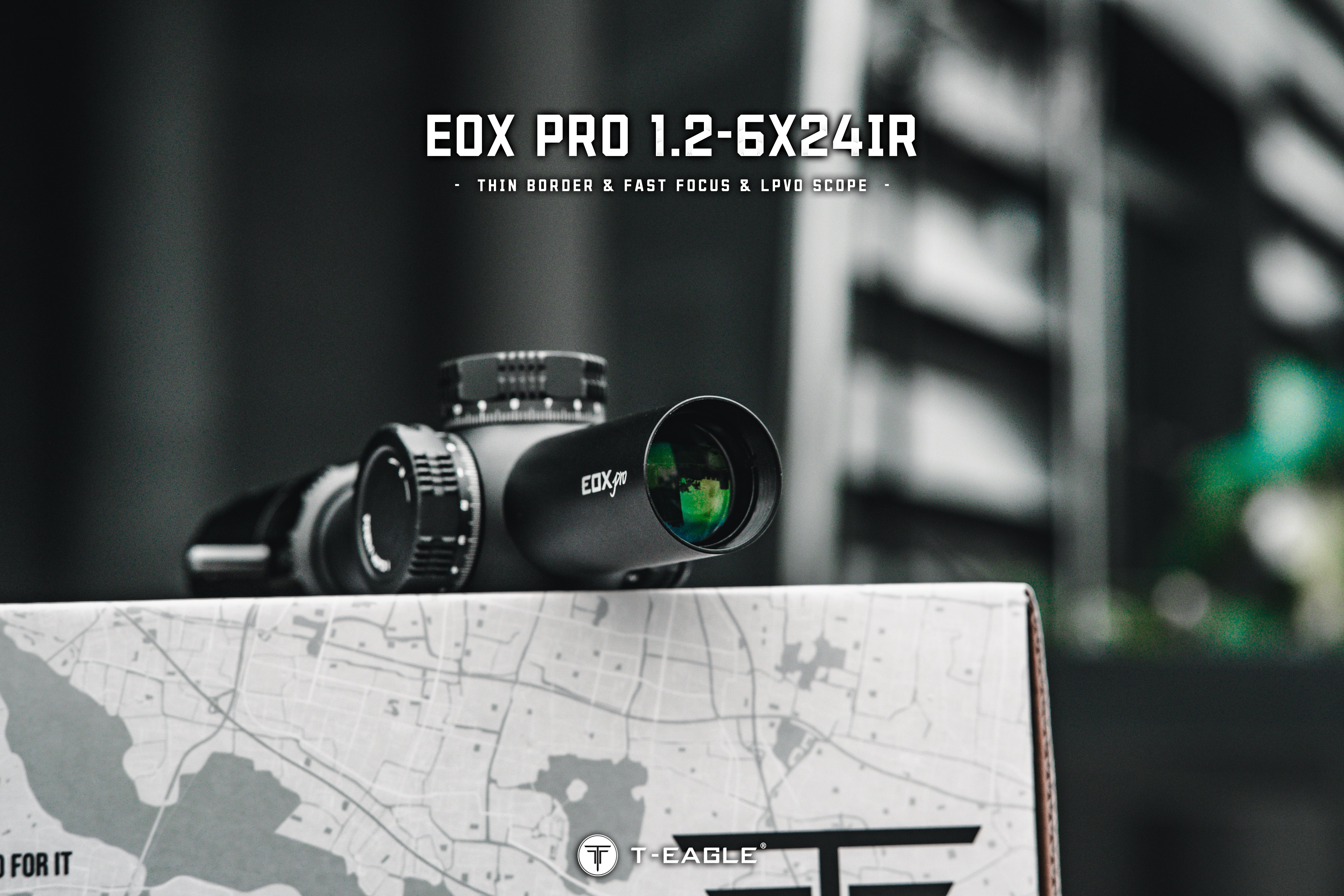T-EAGLE EOX PRO 1.2-6X24 IR SFP LPVO Riflescope