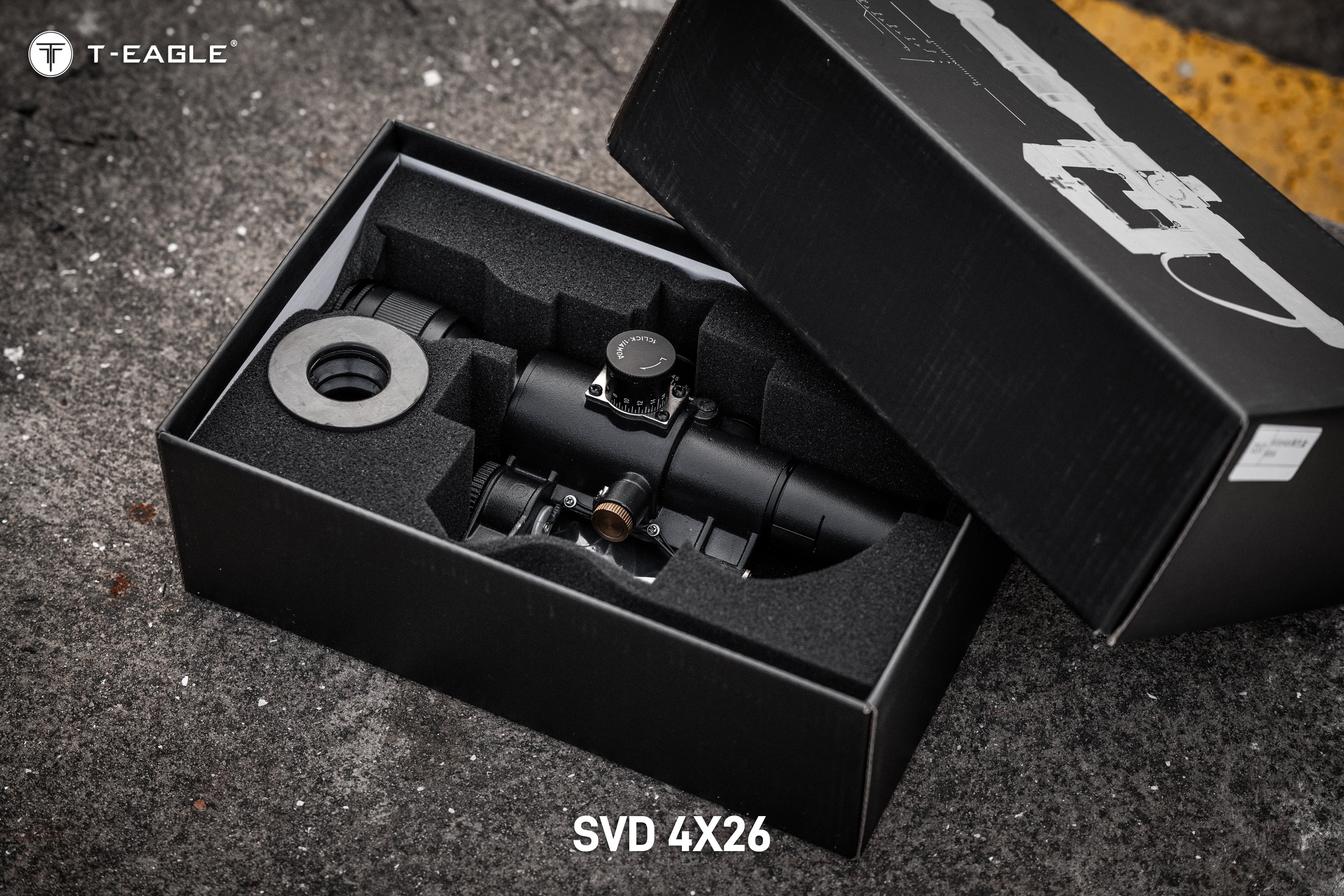 SVD 4X26 With Illumination Reticle Long Range Riflescope