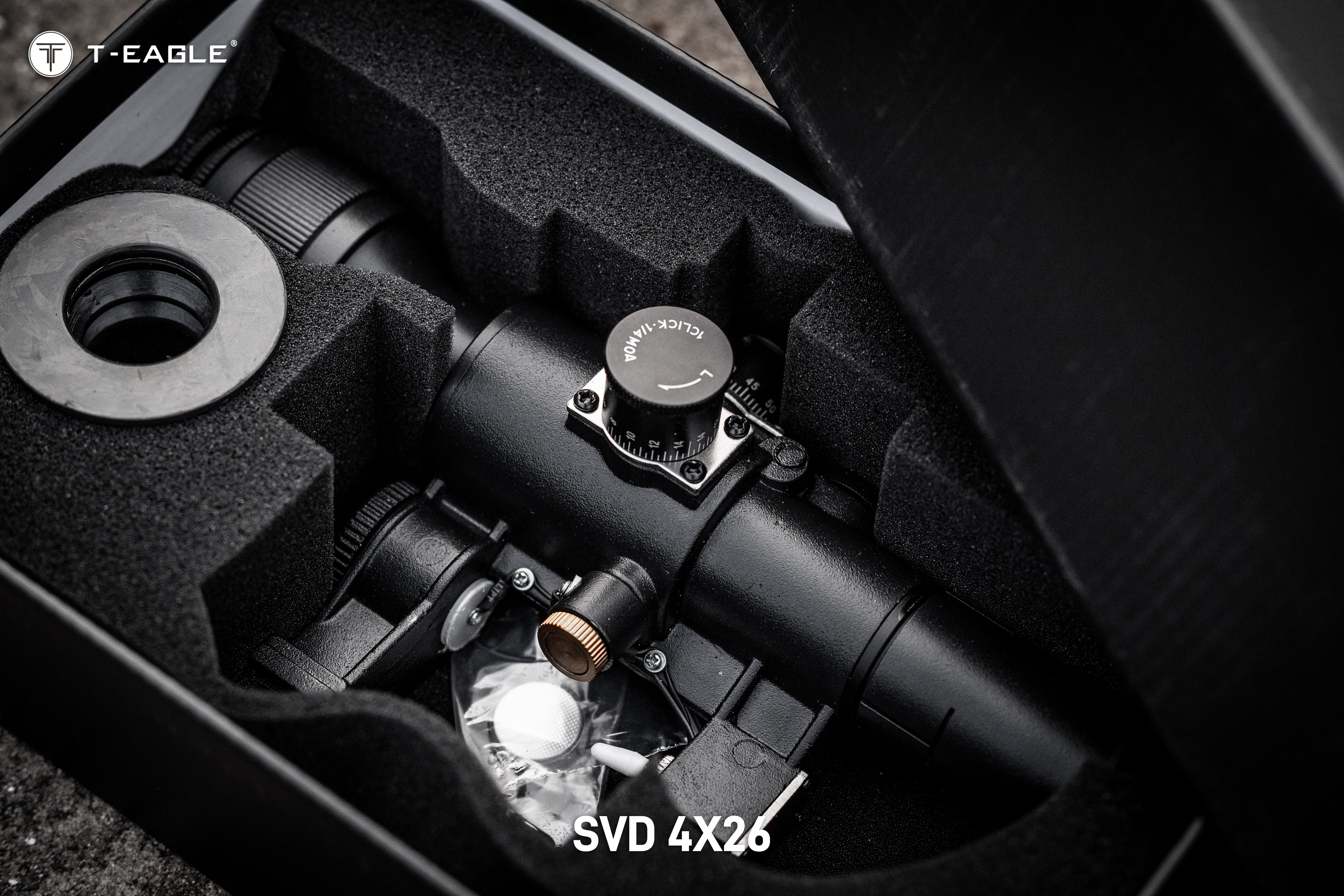 SVD 4X26 With Illumination Reticle Long Range Riflescope