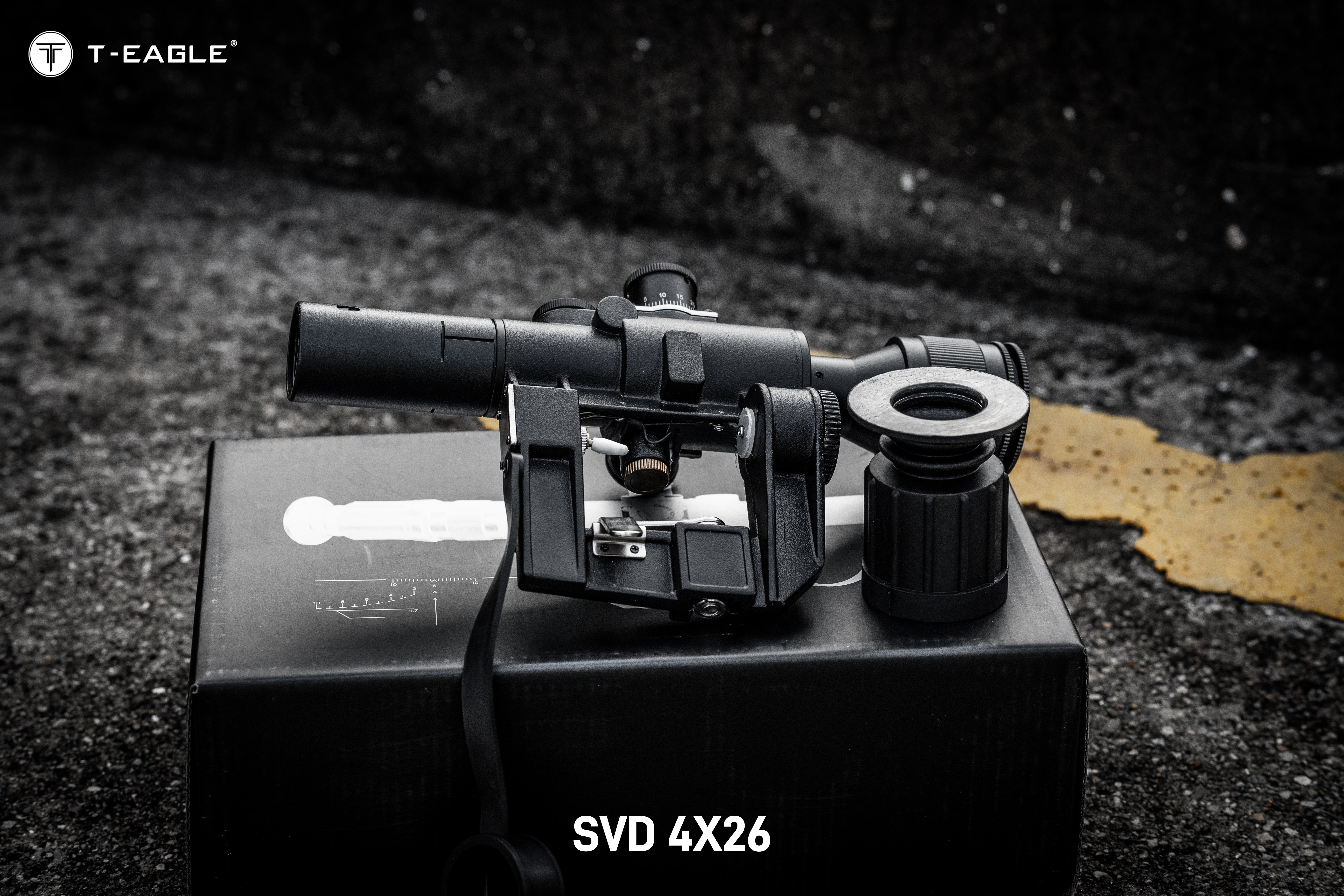 SVD 4X26 With Illumination Reticle Long Range Riflescope