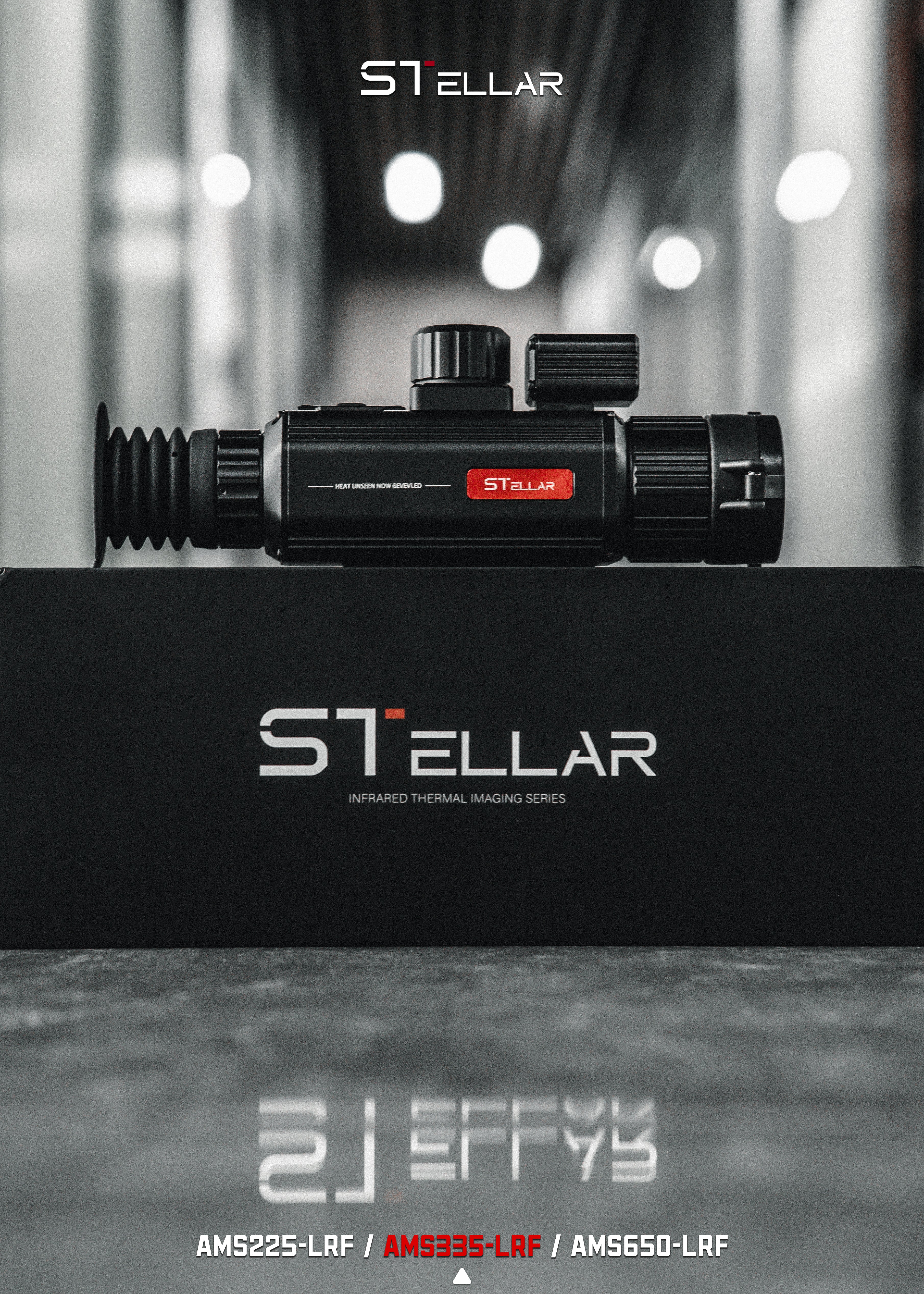 STELLAR AMS GEN II 335 LRF Popular Model Monocular Thermal Imaging Scope 384x288 Resolution 35mm Lens