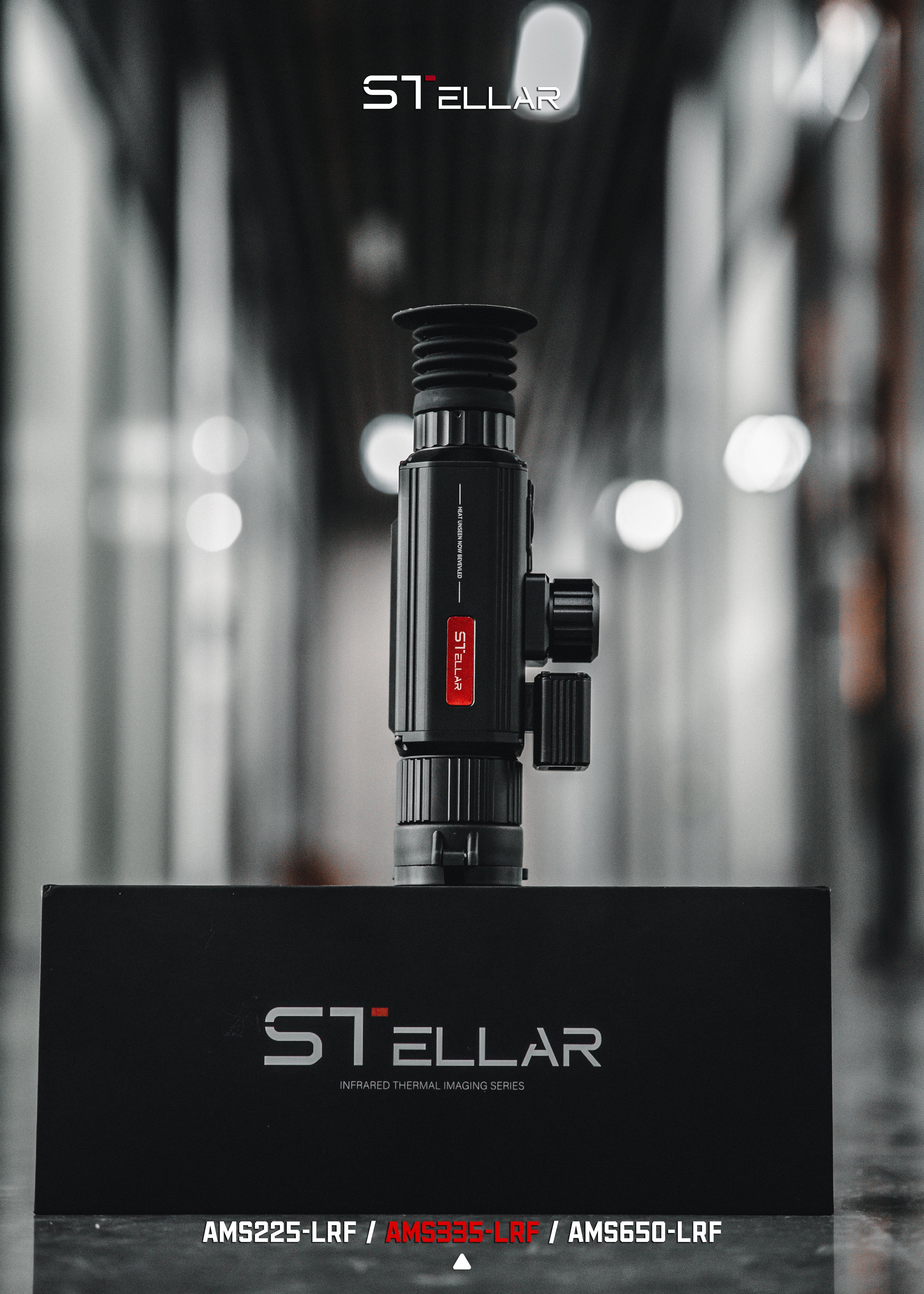 STELLAR AMS GEN II 335 LRF Popular Model Monocular Thermal Imaging Scope 384x288 Resolution 35mm Lens