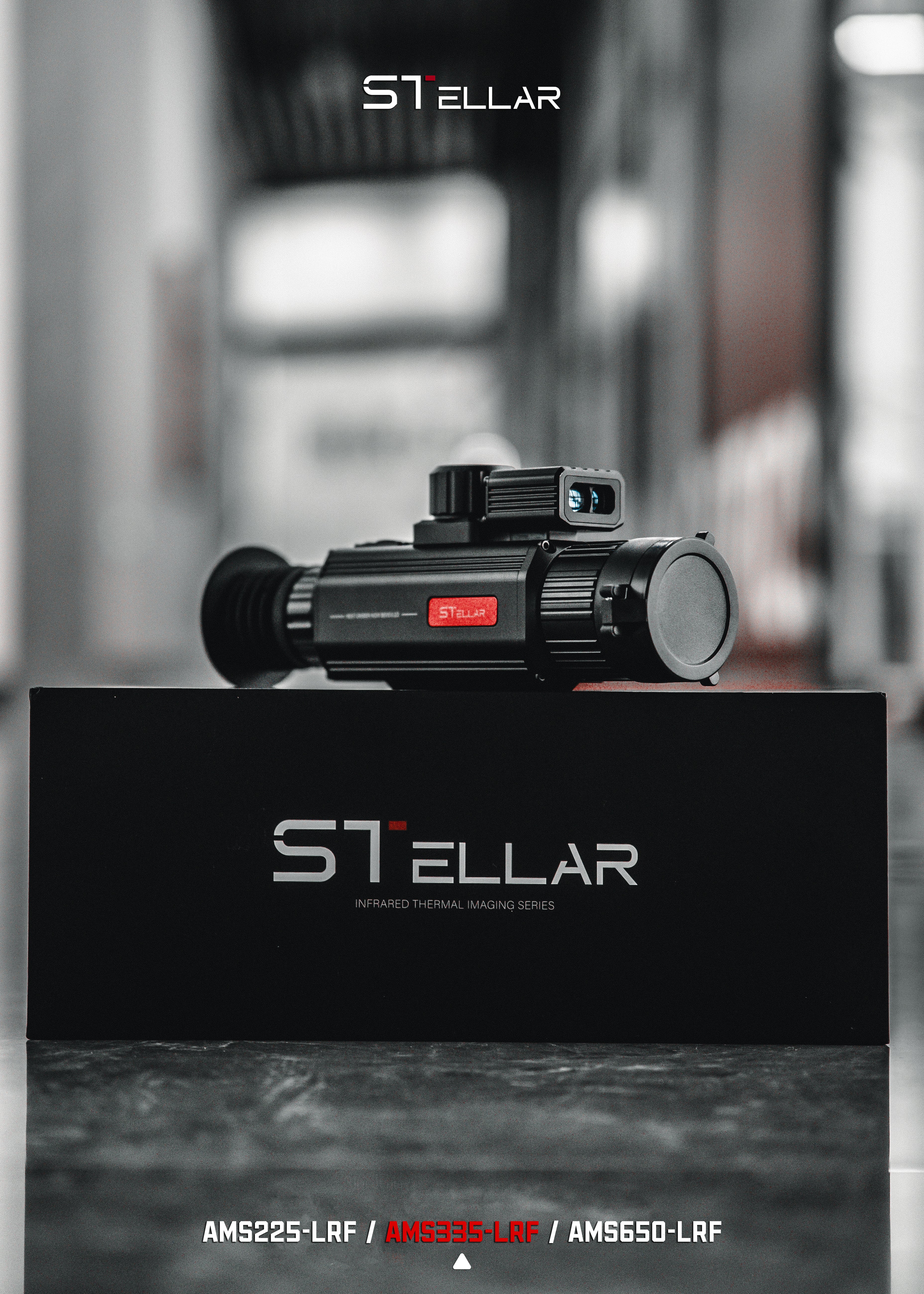 STELLAR AMS GEN II 335 LRF Popular Model Monocular Thermal Imaging Scope 384x288 Resolution 35mm Lens