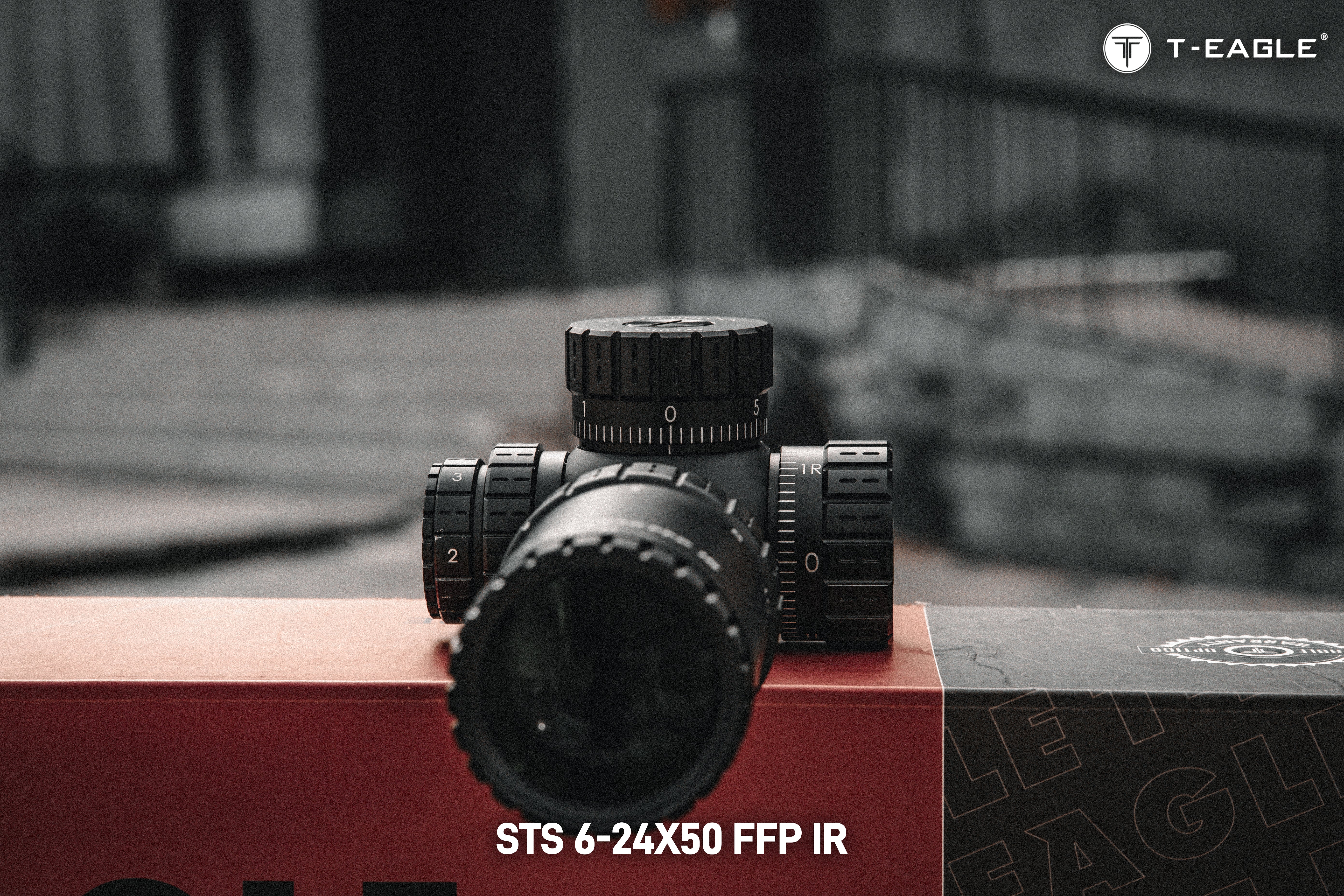 T-EAGLE STS 6-24X50 SF FFP IR Long Range Riflescope