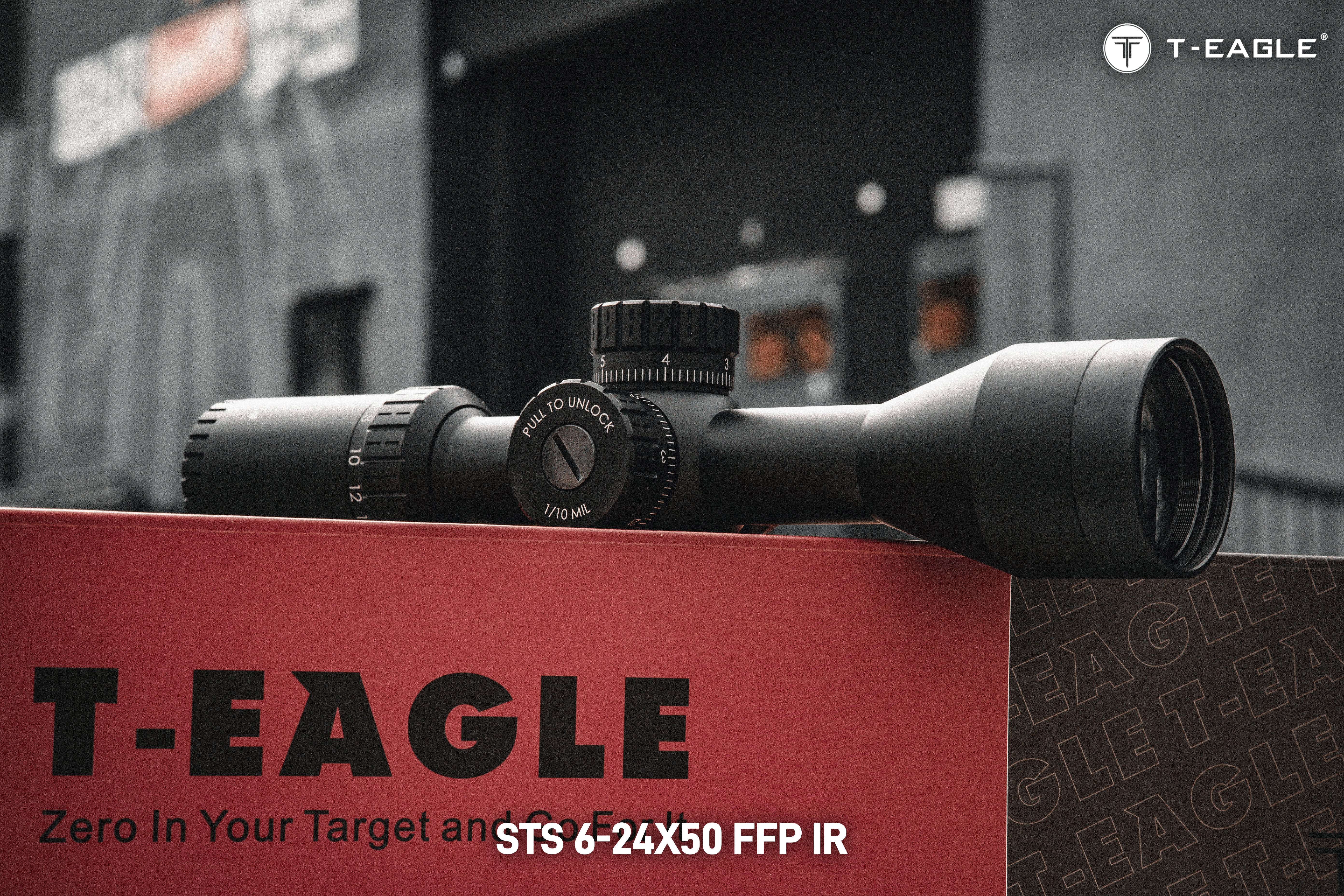 T-EAGLE STS 6-24X50 SF FFP IR Long Range Riflescope