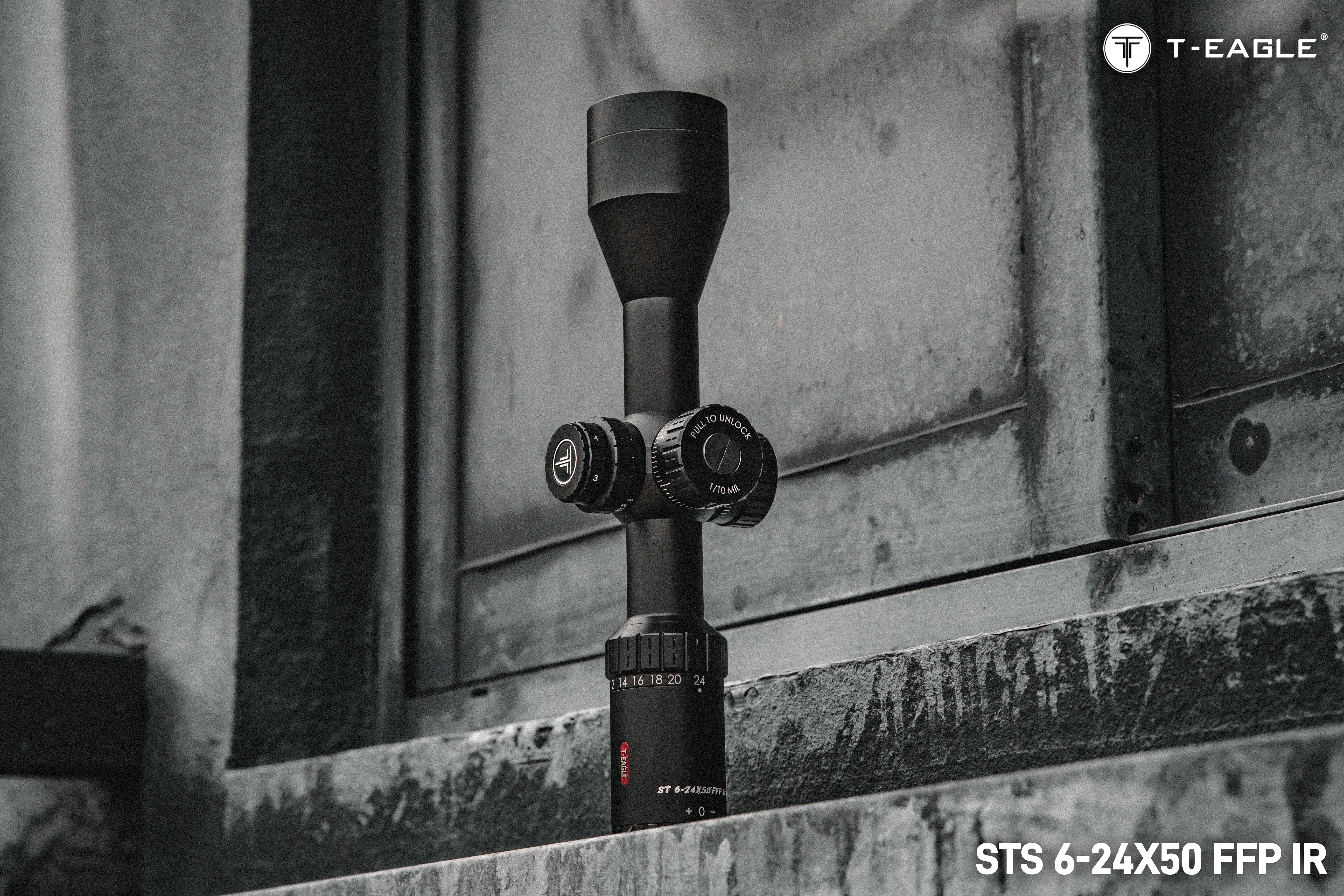 T-EAGLE STS 6-24X50 SF FFP IR Long Range Riflescope