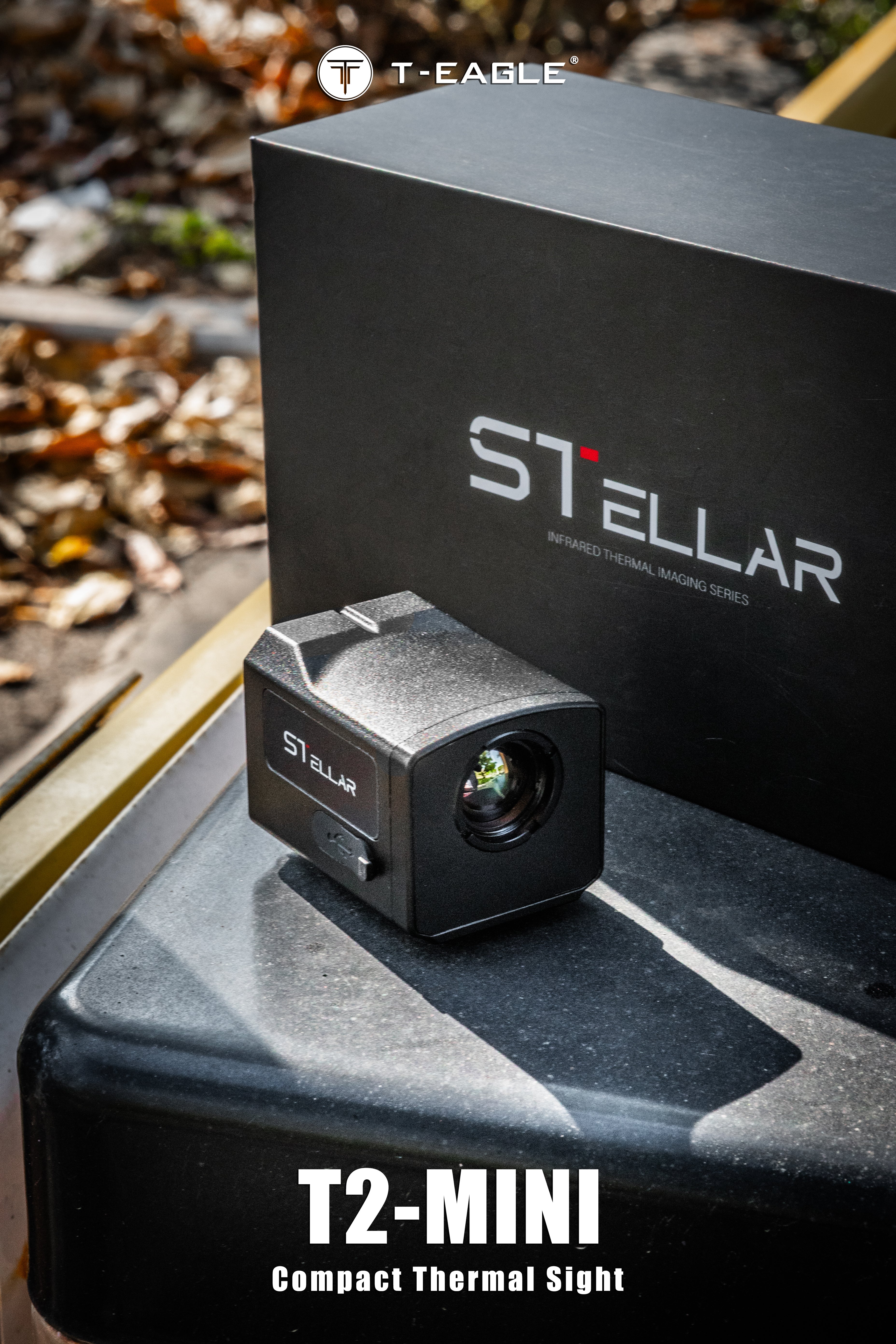 STELLAR T2‑mini Thermal Imaging Viewer Quick Release Bracket, Image Video Capture for Outdoor Monitoring  L