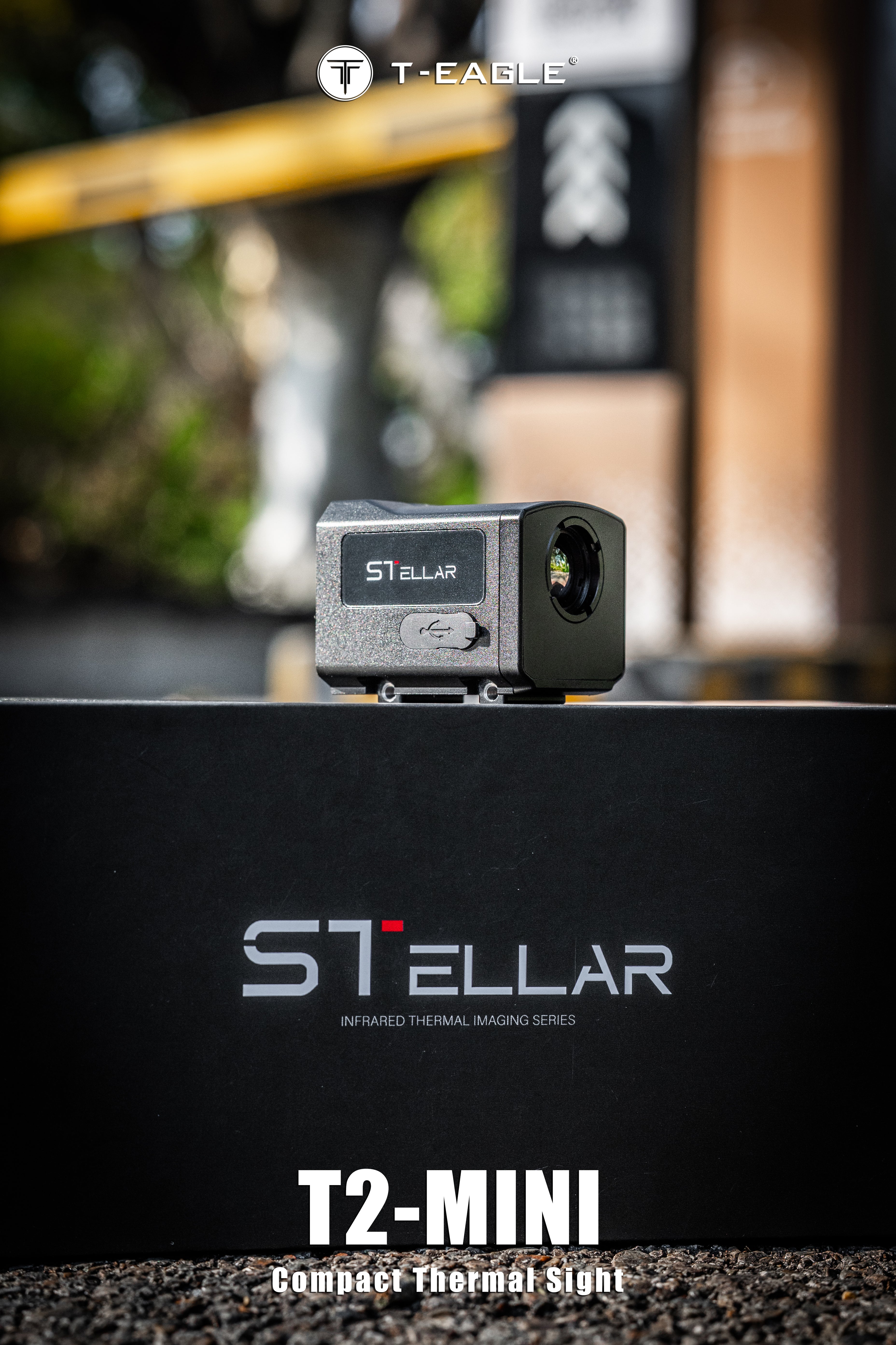 STELLAR T2‑mini Thermal Imaging Viewer Quick Release Bracket, Image Video Capture for Outdoor Monitoring  L