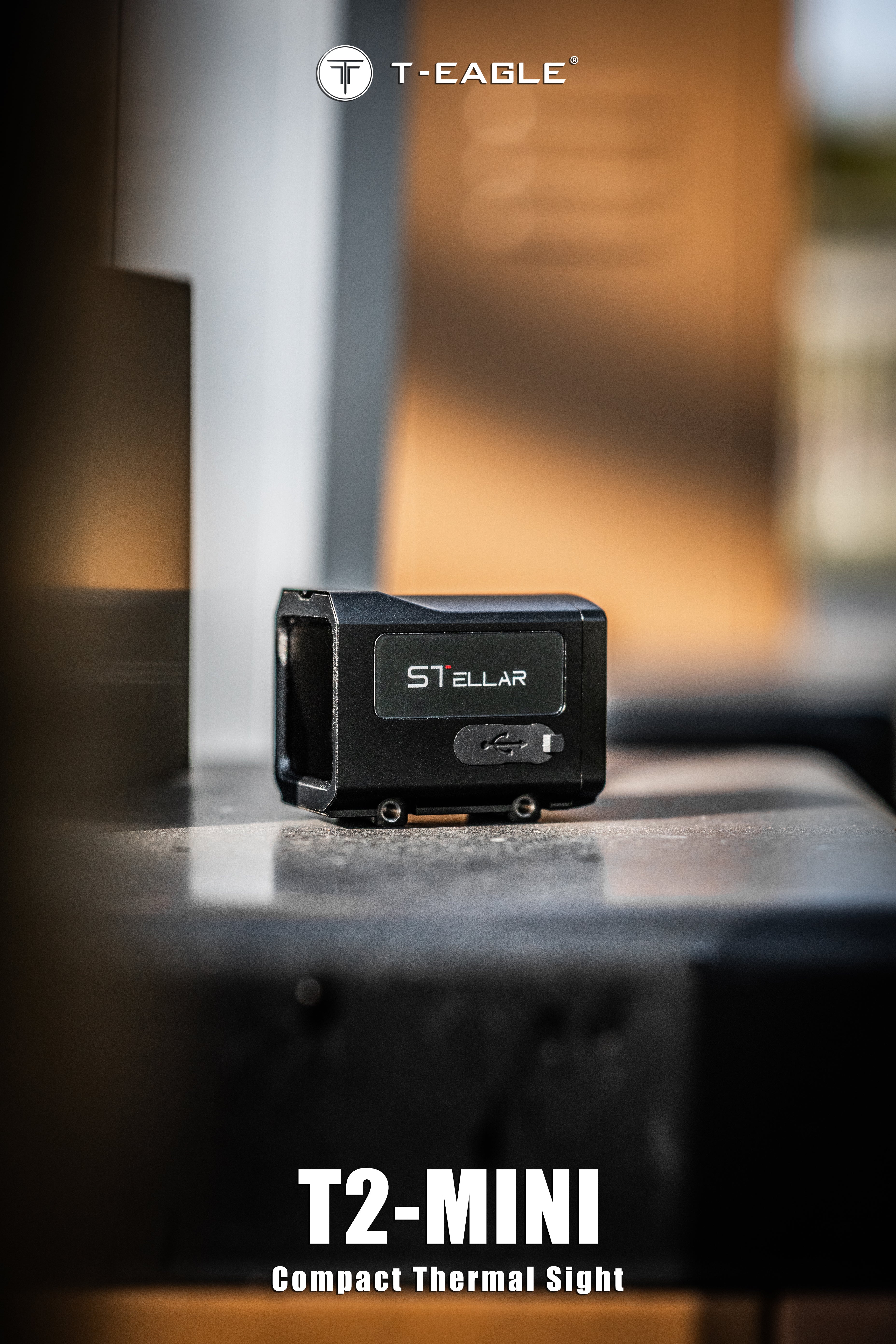 STELLAR T2‑mini Thermal Imaging Viewer Quick Release Bracket, Image Video Capture for Outdoor Monitoring  L