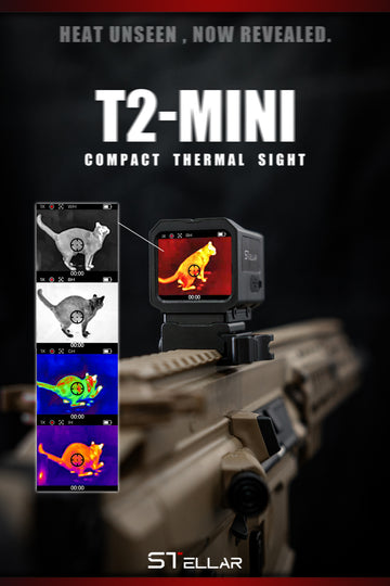 Stellar T2Mini Thermal Scope Ultra‑Light Handheld Thermal Scope For Outdoor Patrol