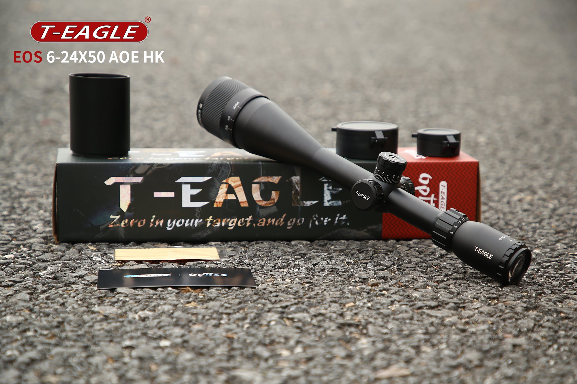 T-Eagle EOS 6-24X50AOE HK Hunting Long Range Rifle Scopes
