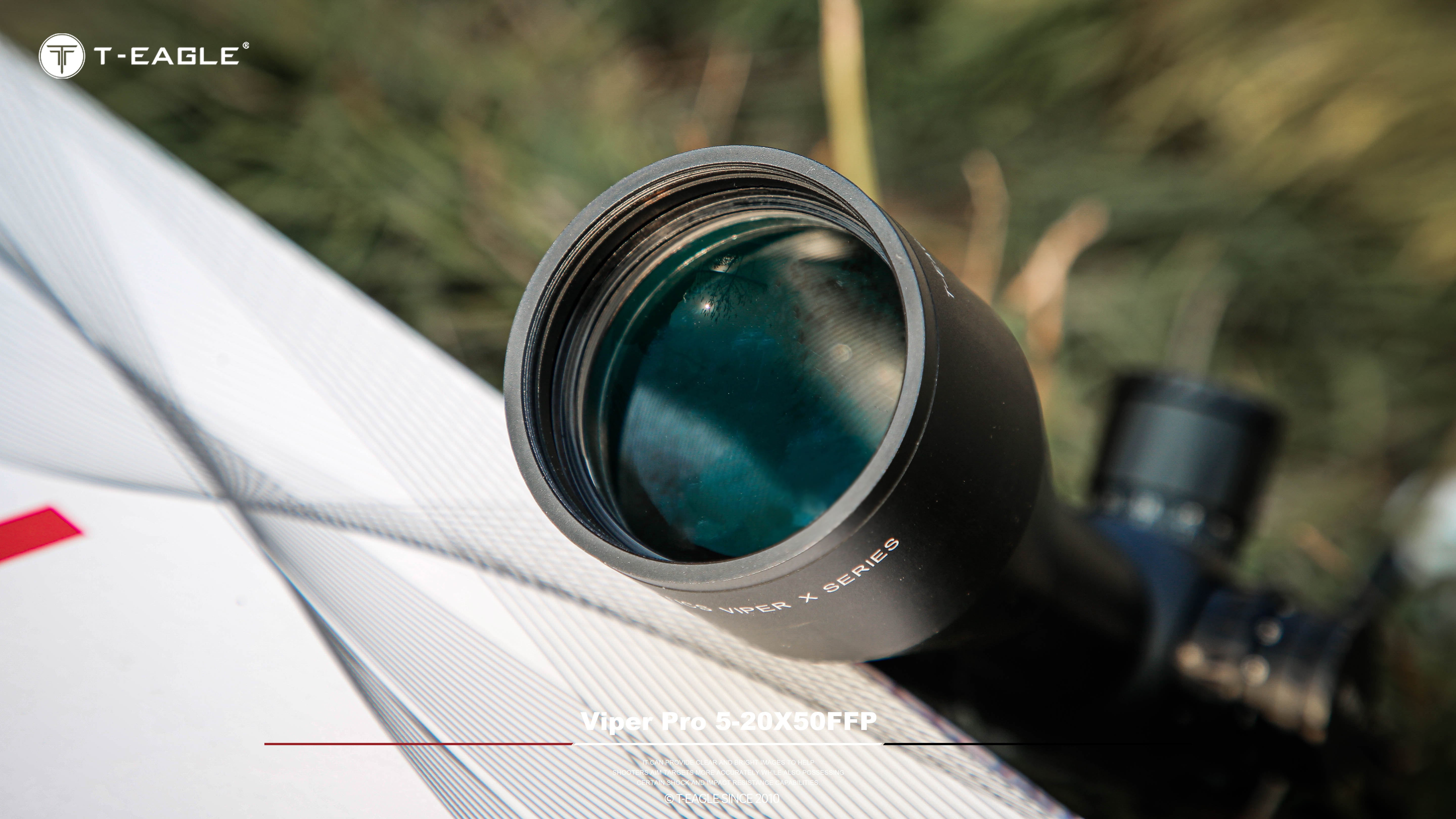 T-EAGLE VIPER 5-20X50FFP IR Long Range Riflescope