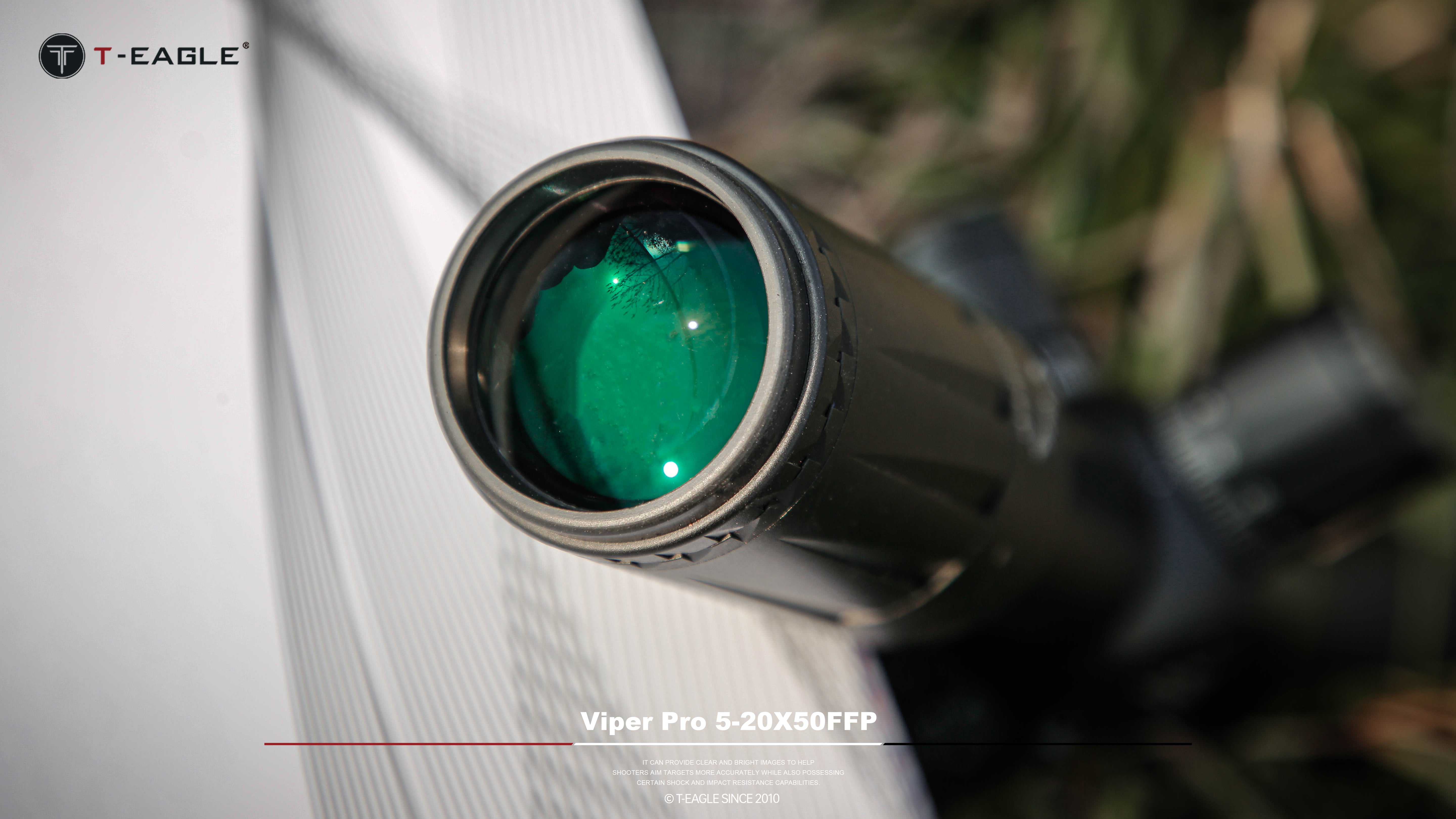 T-EAGLE VIPER 5-20X50FFP IR Long Range Riflescope