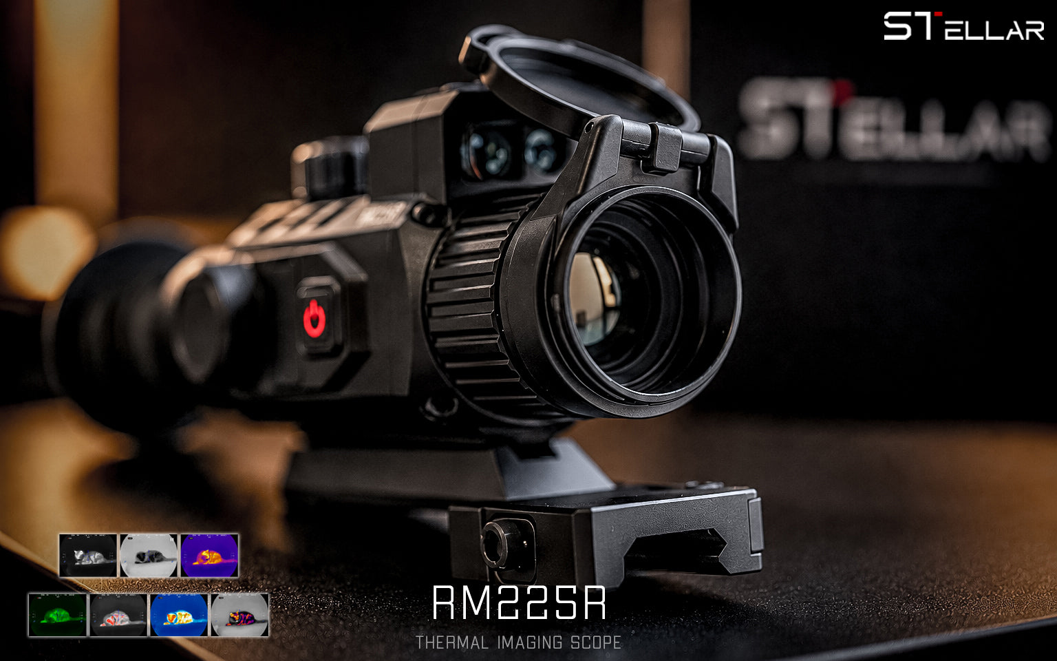 STELLAR RM225R Compact Thermal Rifle Scope 384×288 VOx for Night Hunting Q