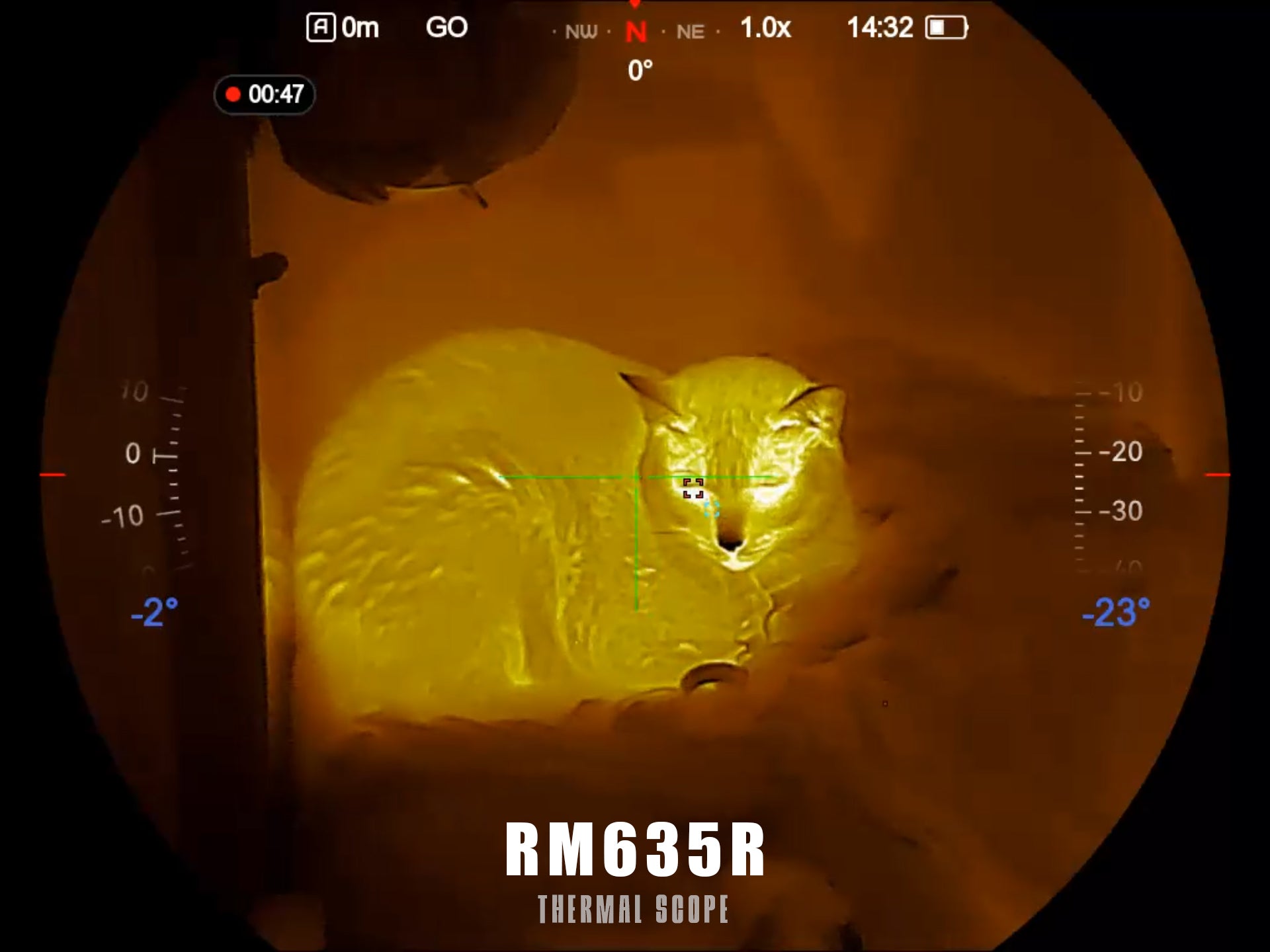 STELLAR RM635R High Resolution Thermal Rifle Scope 640×512 with LRF & Ballistic Calculation E